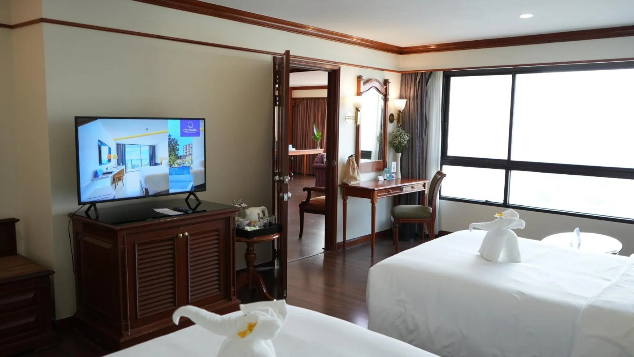 Photo of the whole room, Bed in Centara Riverside Hotel Chiang Mai