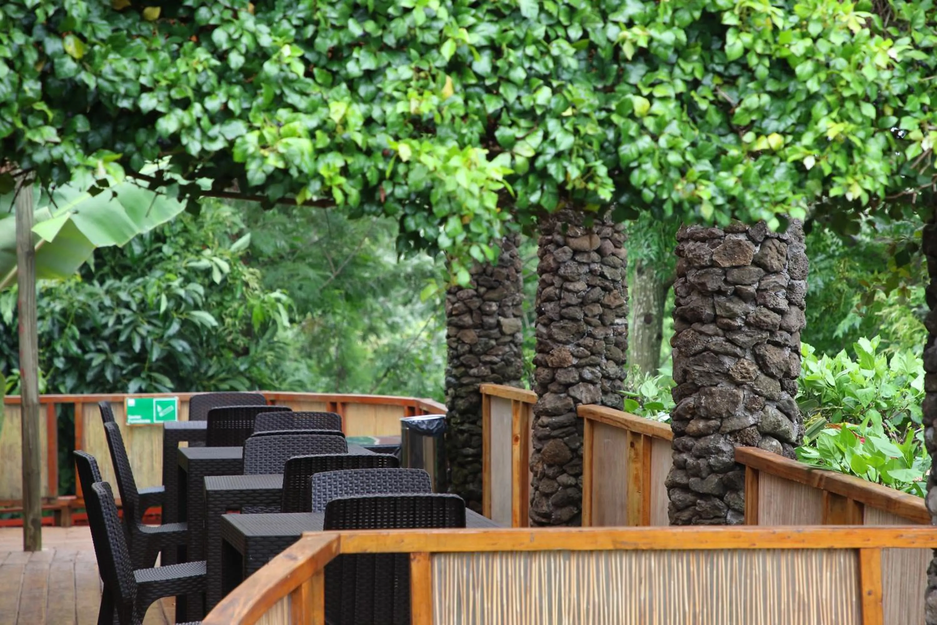 Balcony/Terrace in Easter Island Ecolodge