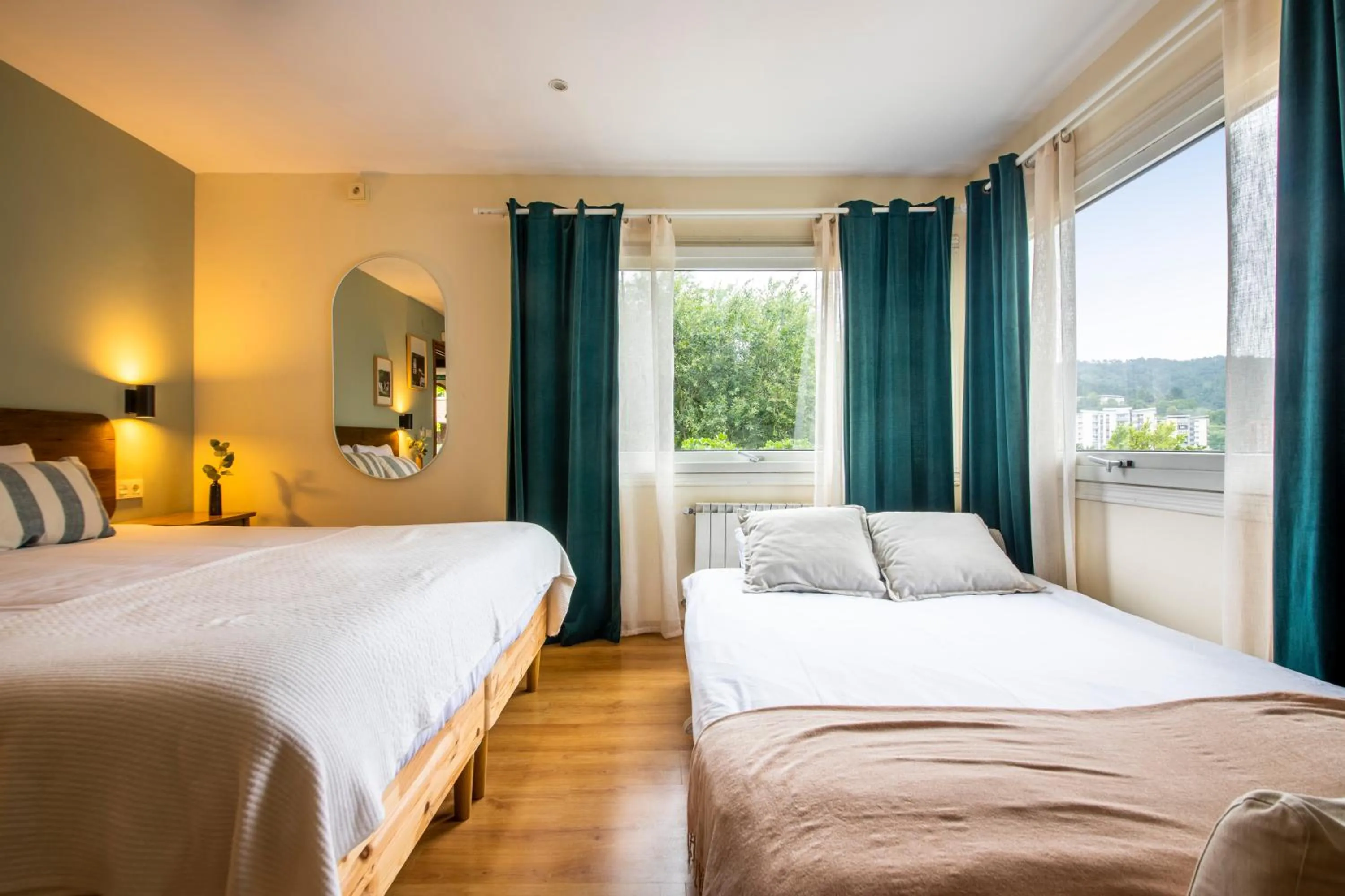 Bed in Hotel Donosti