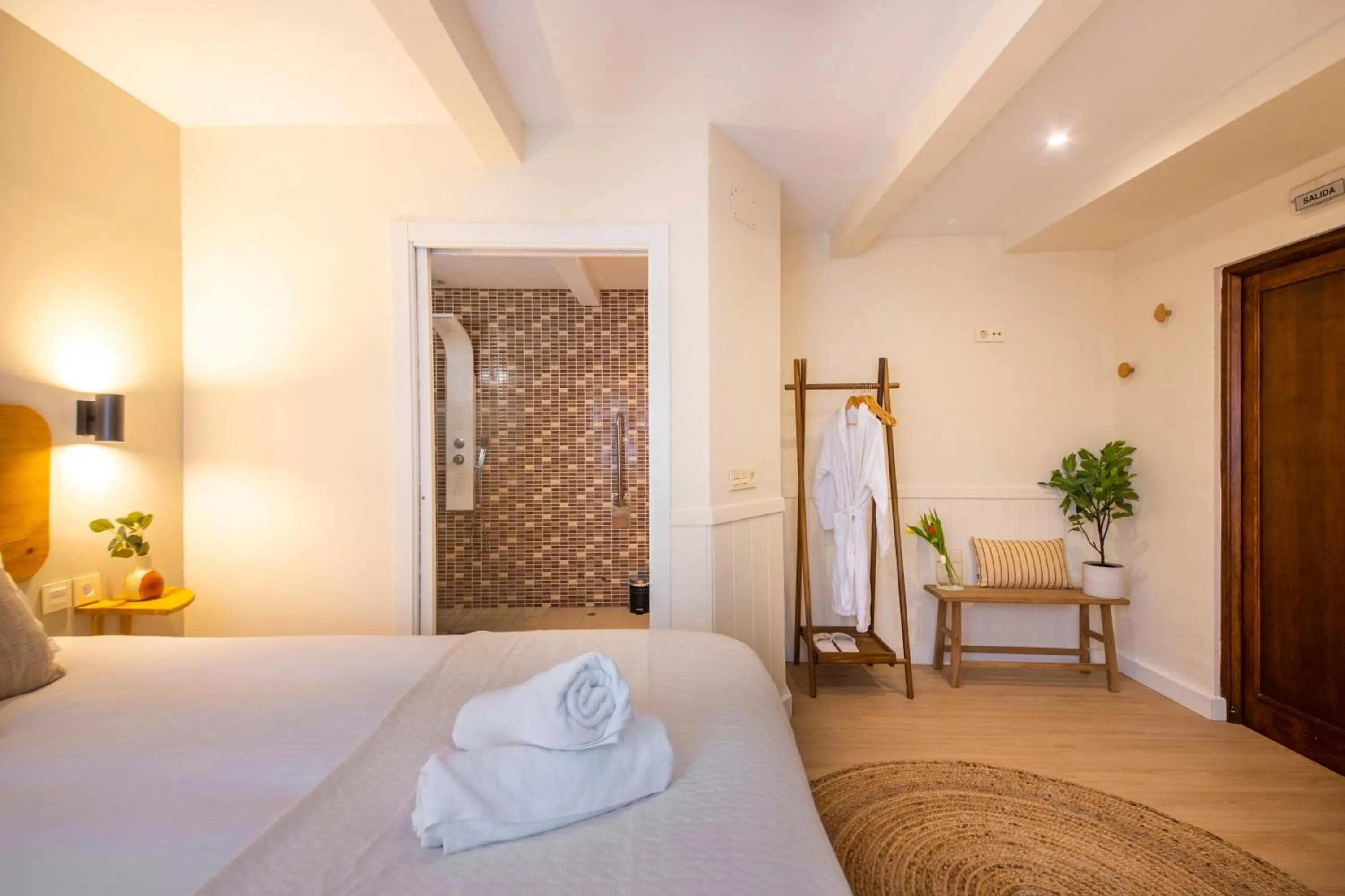 Bed in Hotel Donosti