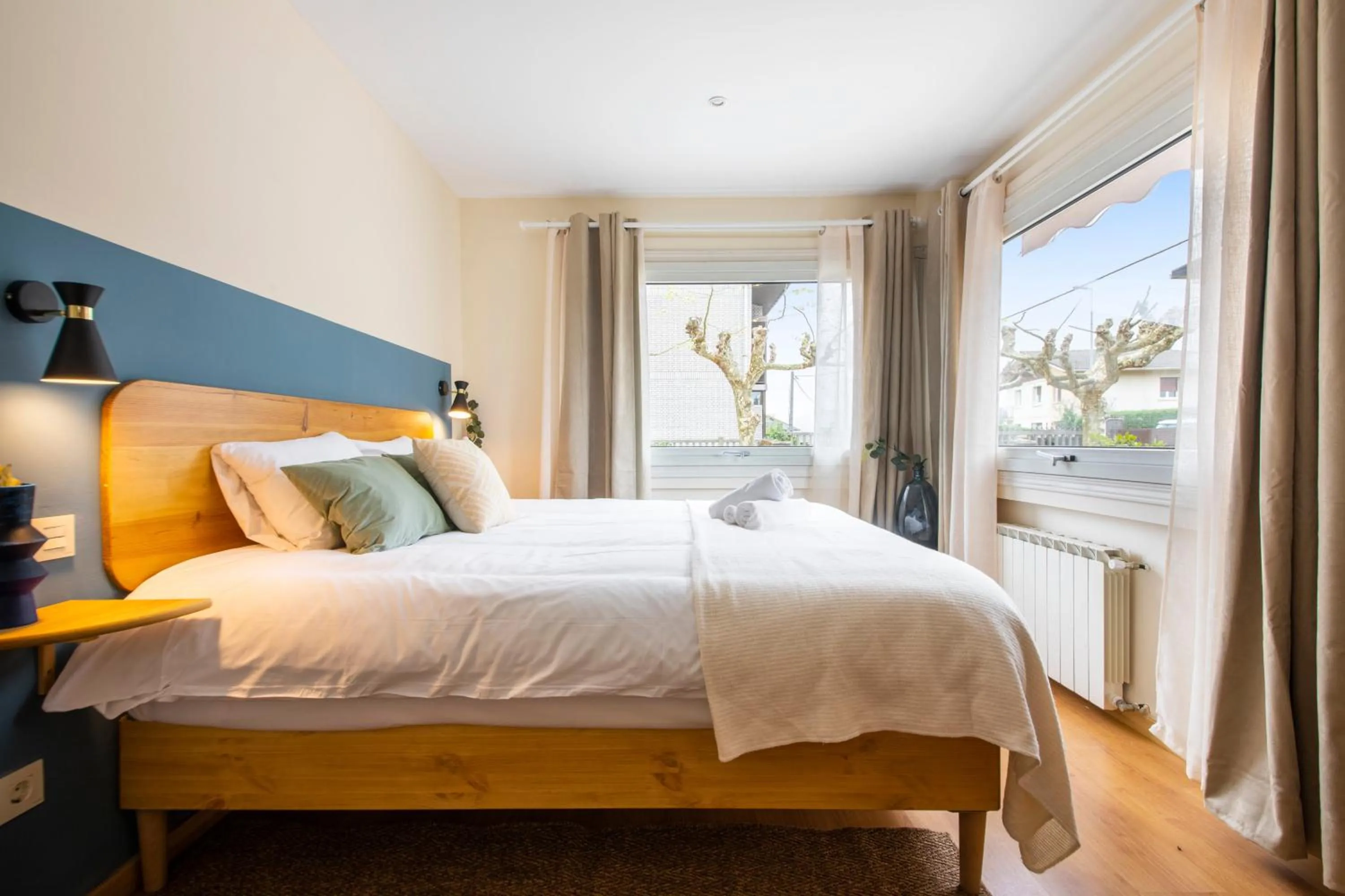 Bed in Hotel Donosti