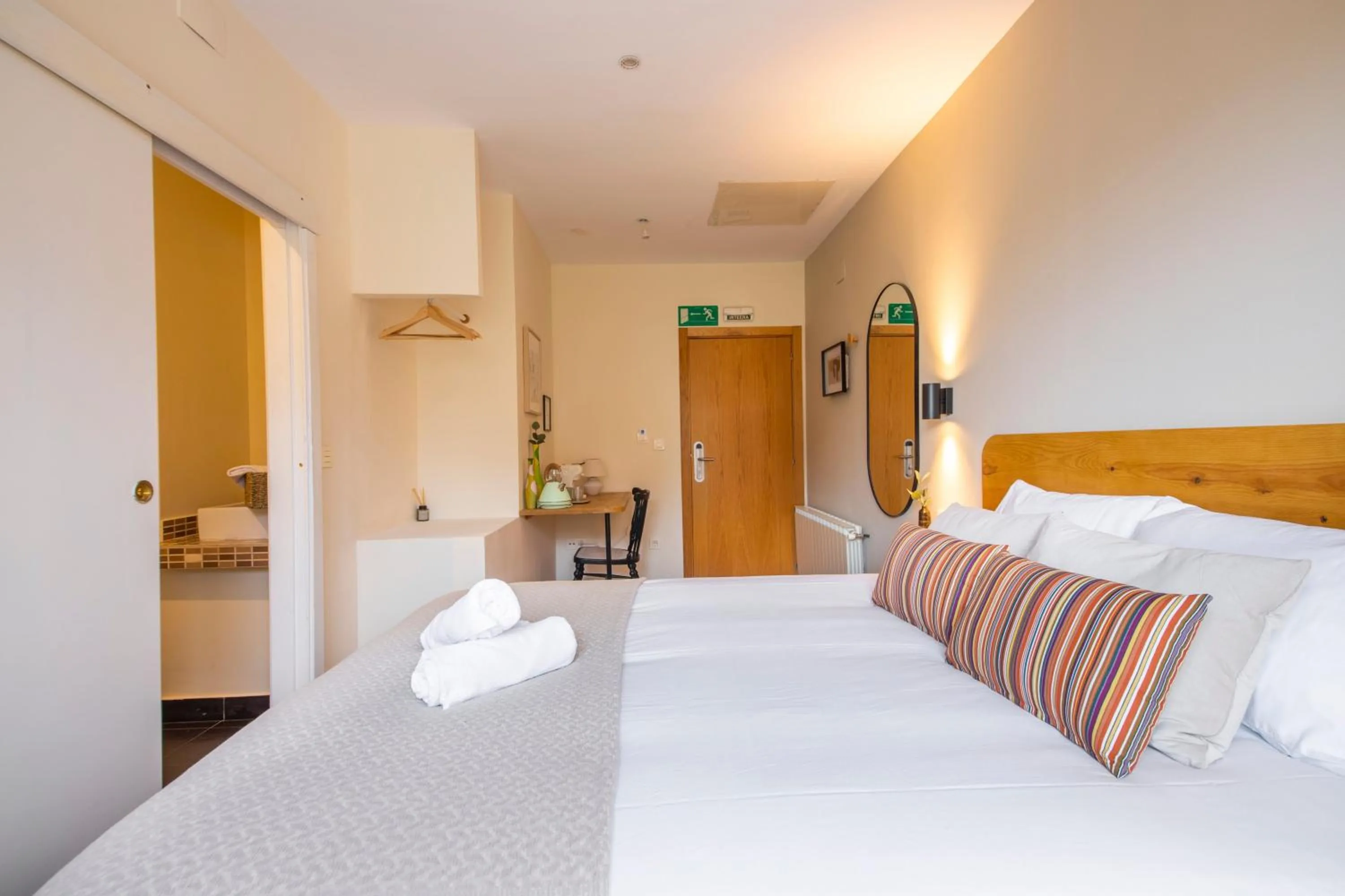 Bed in Hotel Donosti