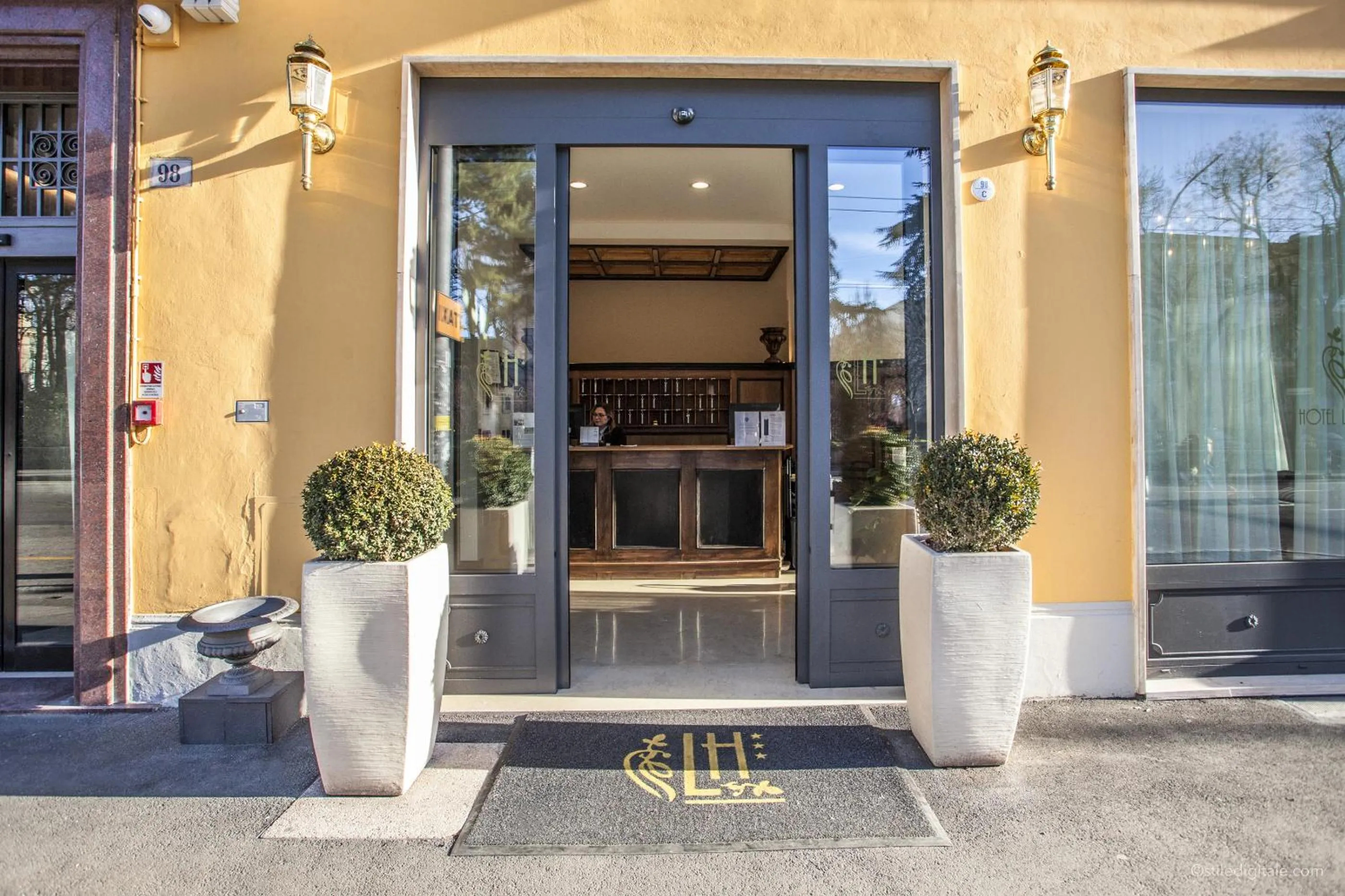 Facade/entrance in Boutique Hotel Liberty 1904