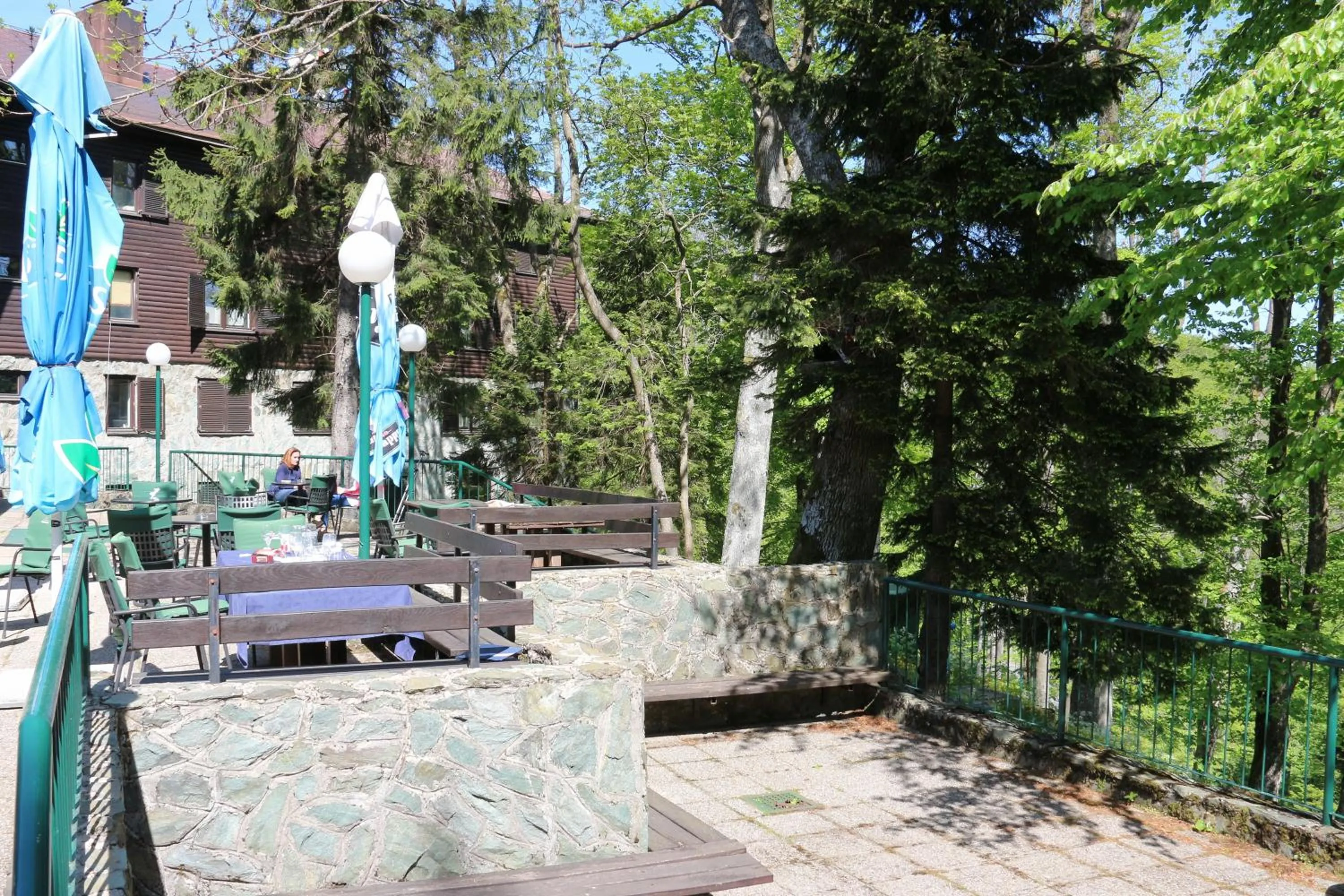 Patio in Hotel Tomislavov Dom