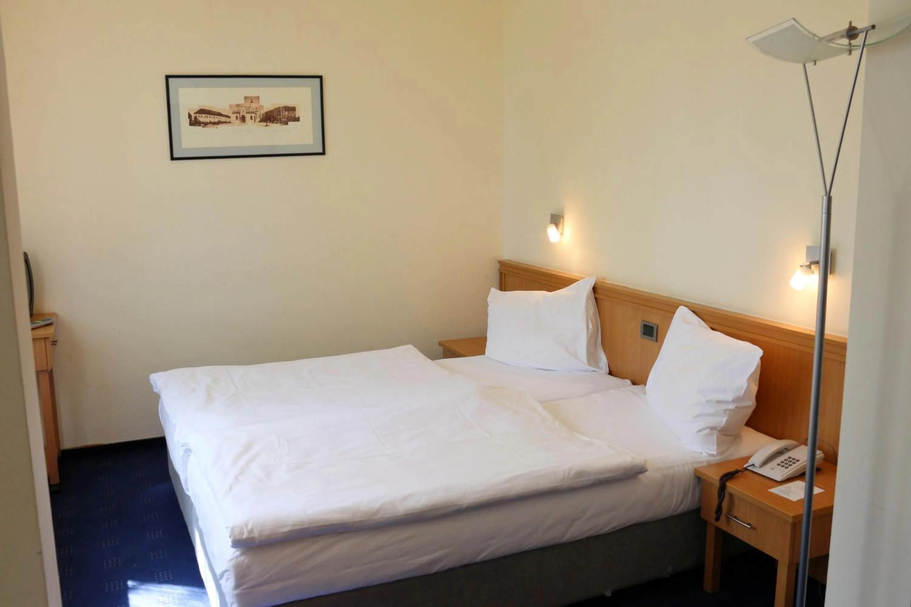 Bed in Hotel Tomislavov Dom