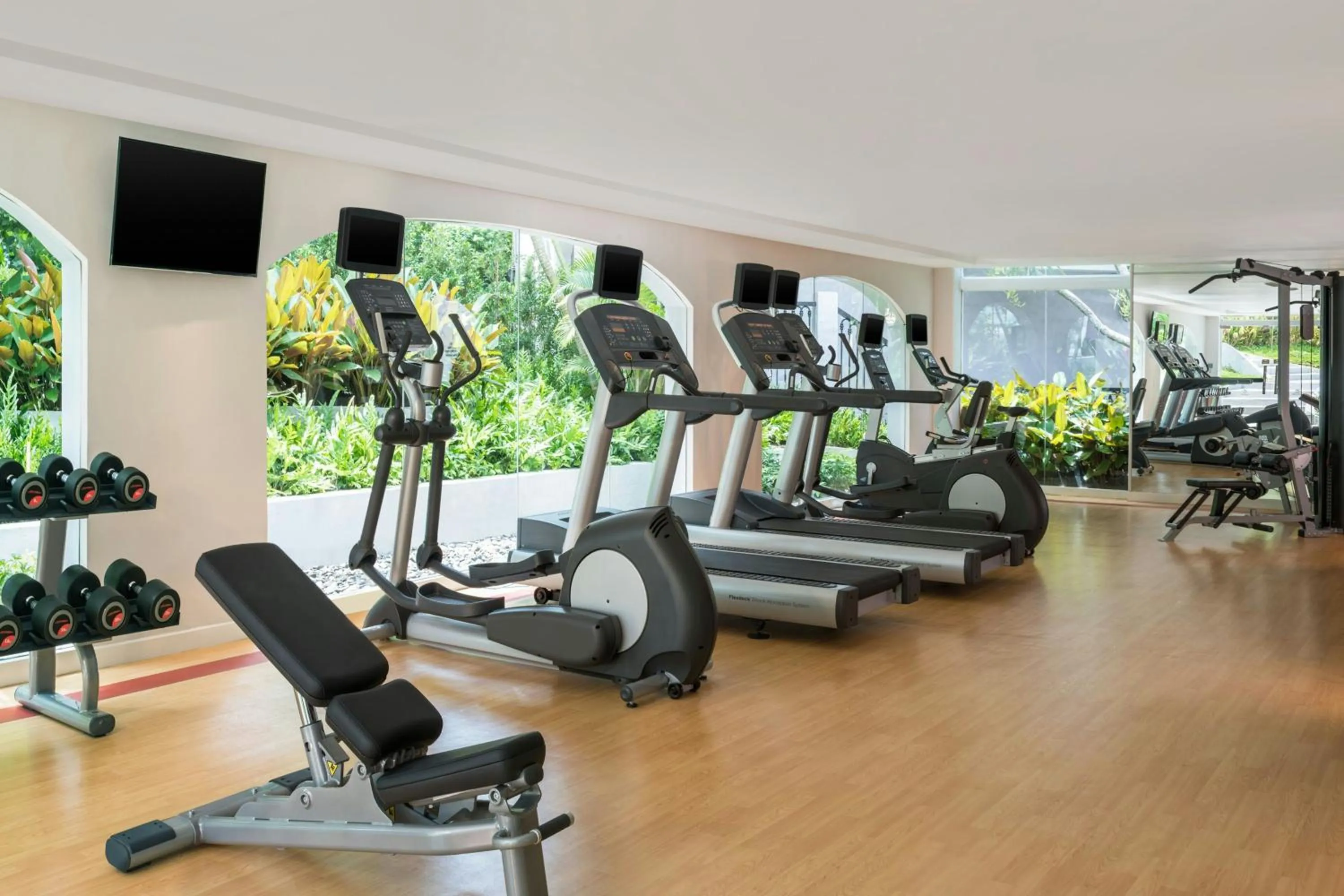 Fitness centre/facilities in Sheraton Samui Resort