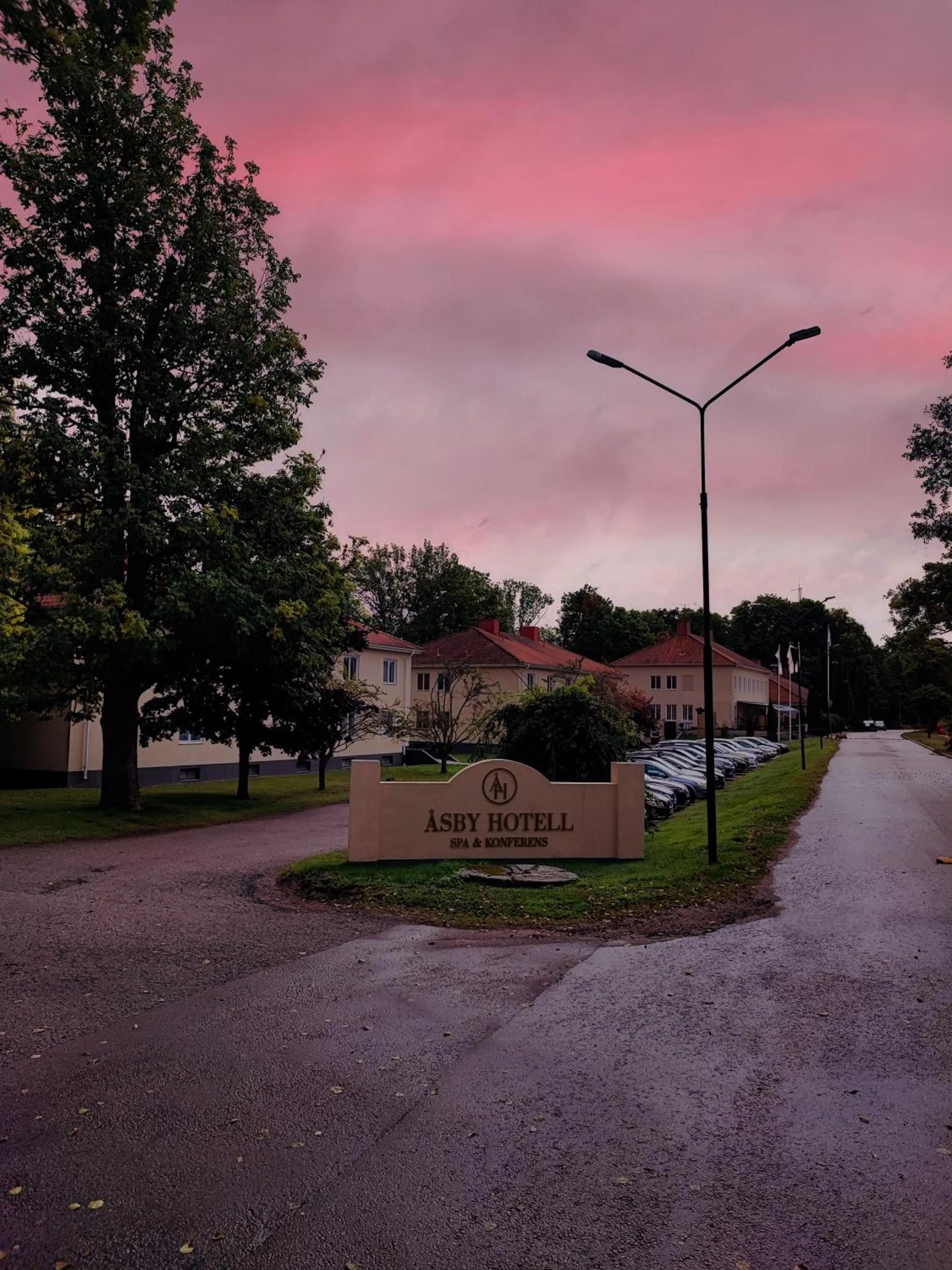 Property building in Åsby Hotell