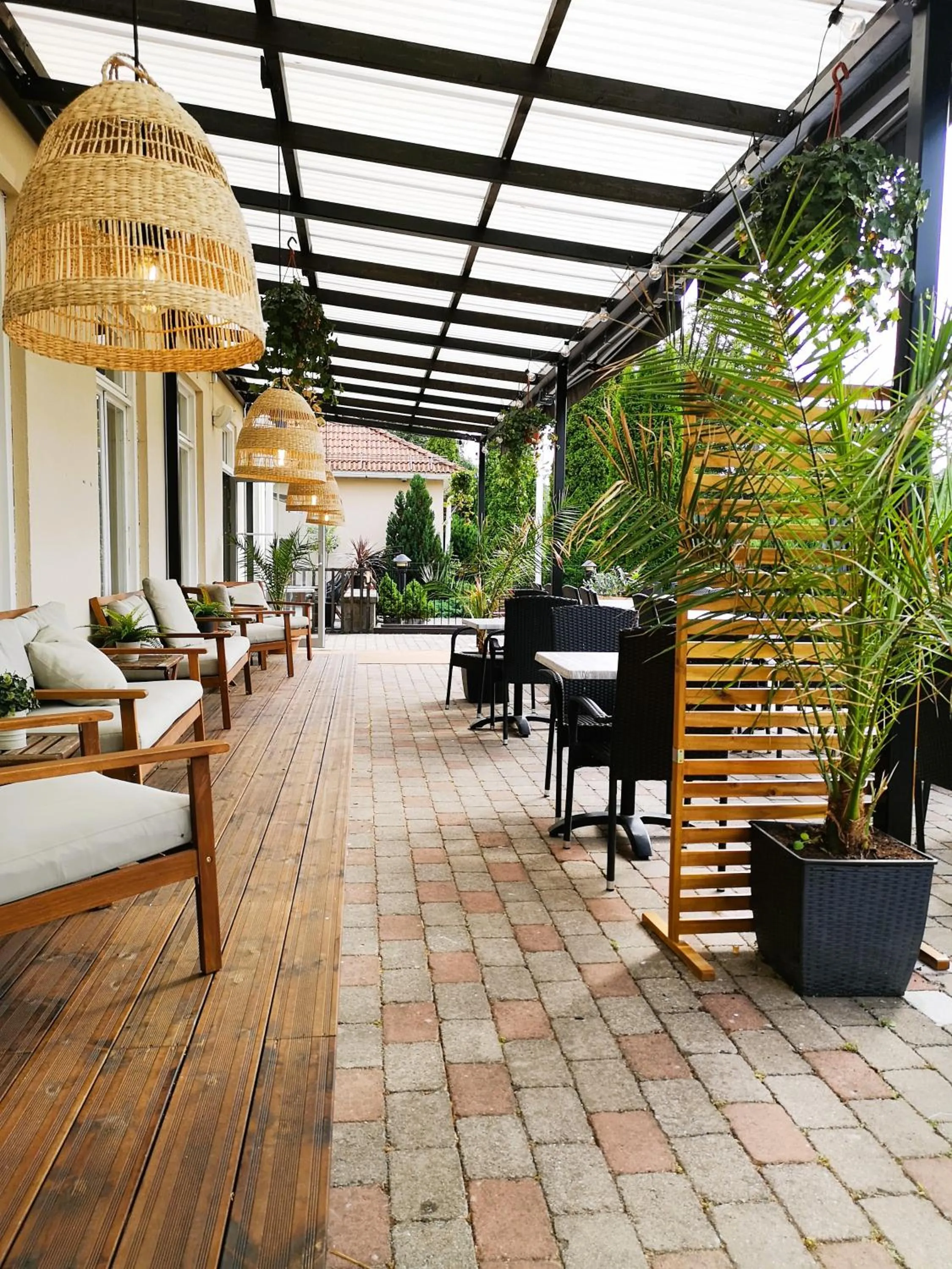 Patio in Åsby Hotell