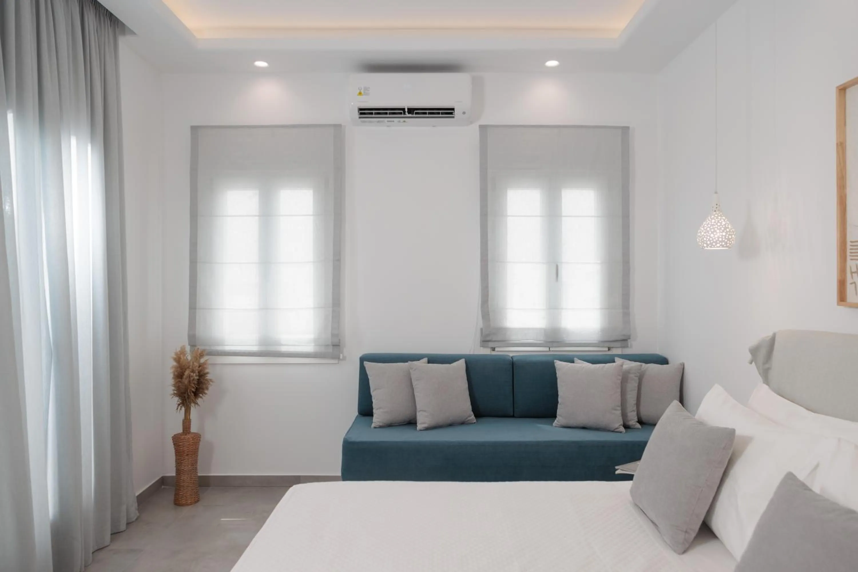 Bedroom, Bed in Agia Anna Living