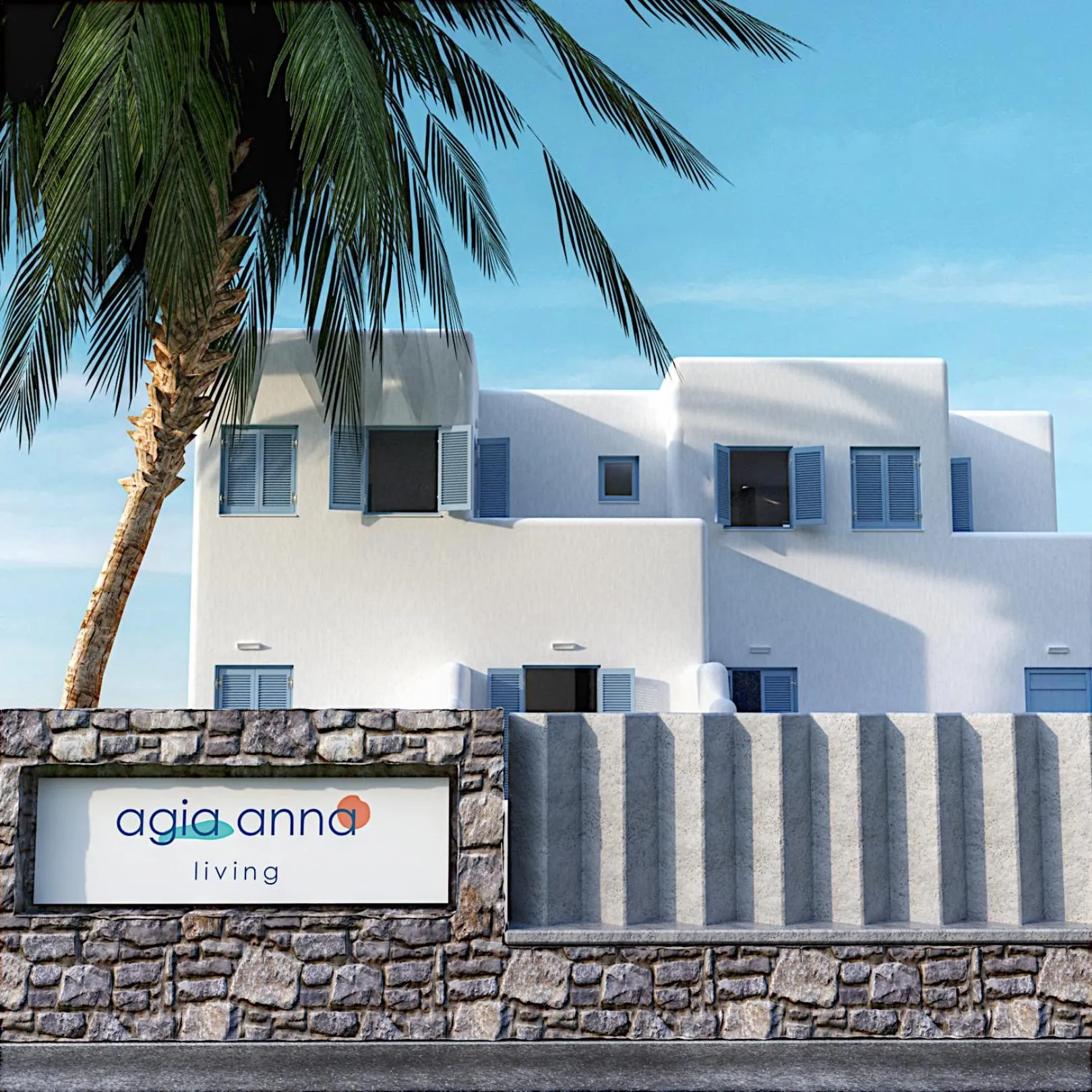 Property building in Agia Anna Living