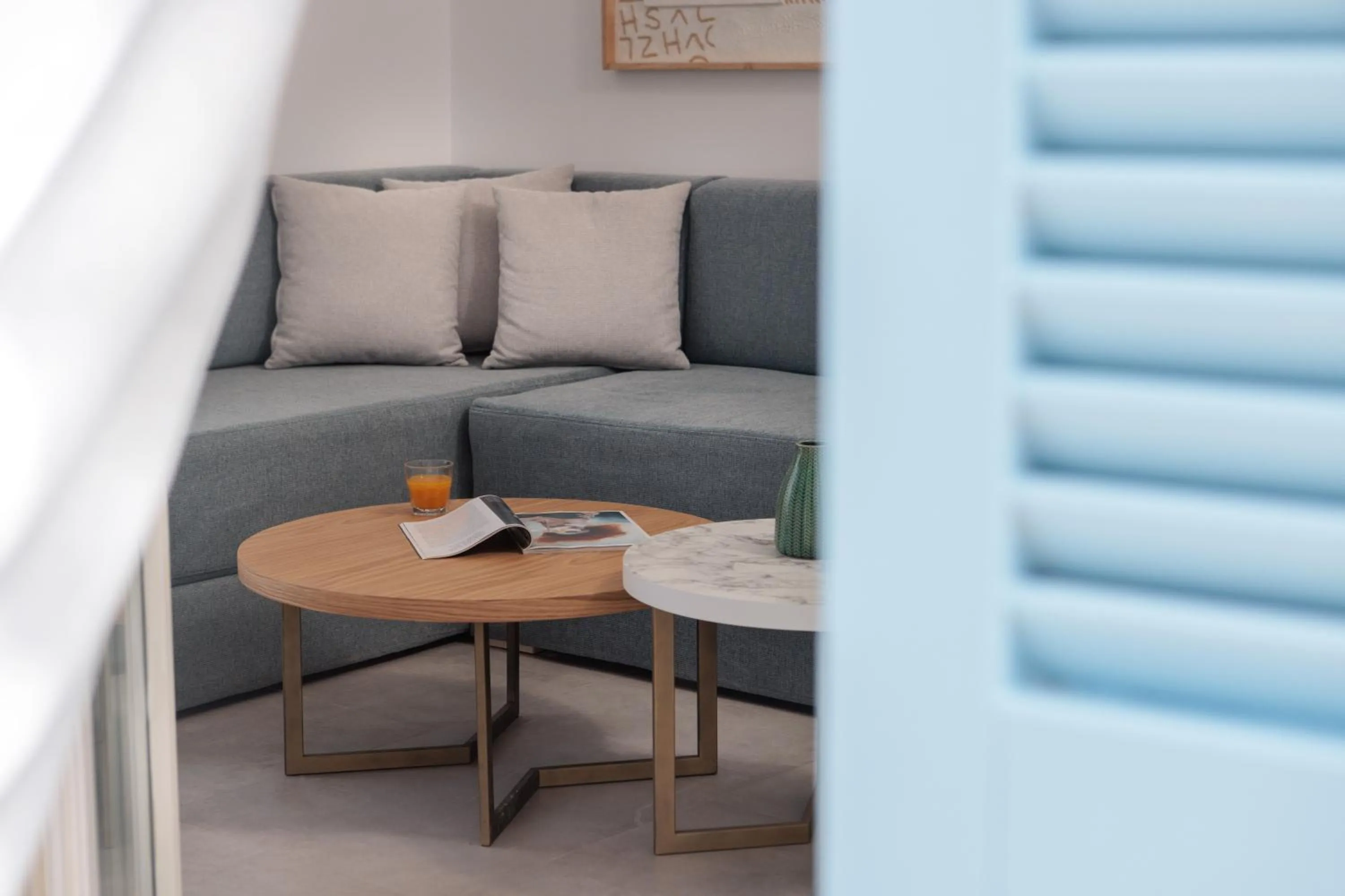 Living room in Agia Anna Living