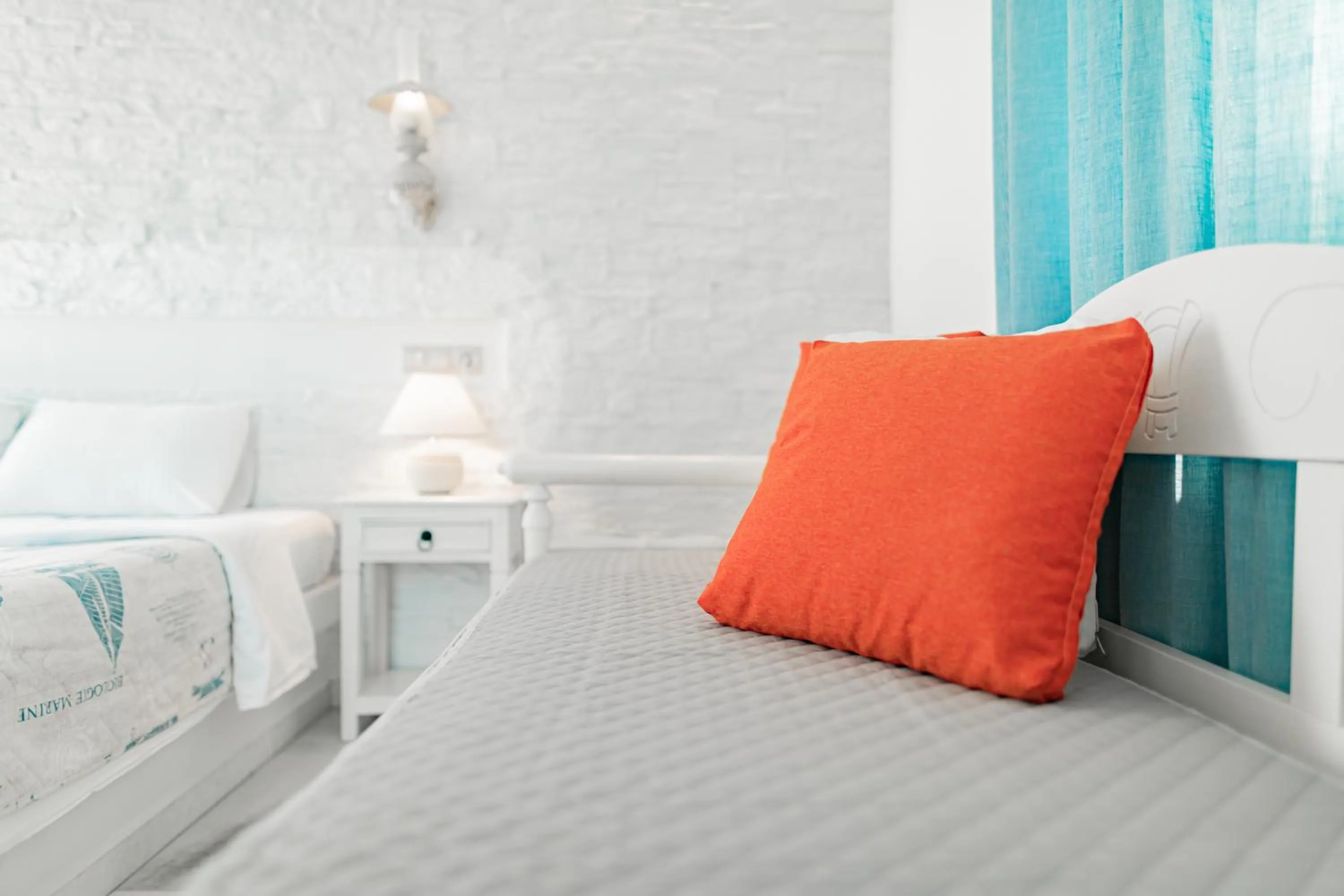 Bedroom, Bed in Agia Anna Living