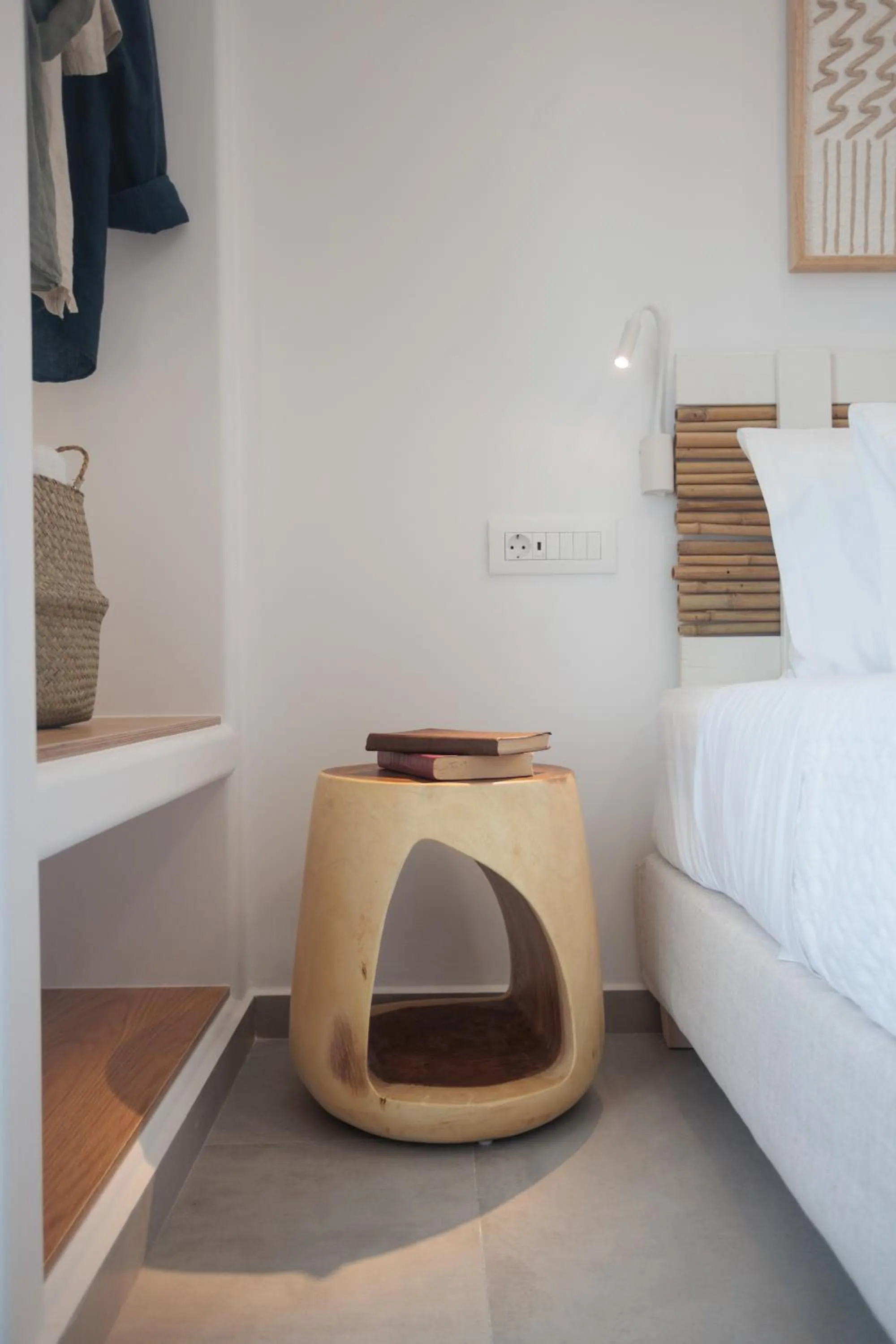 Bedroom, Bed in Agia Anna Living