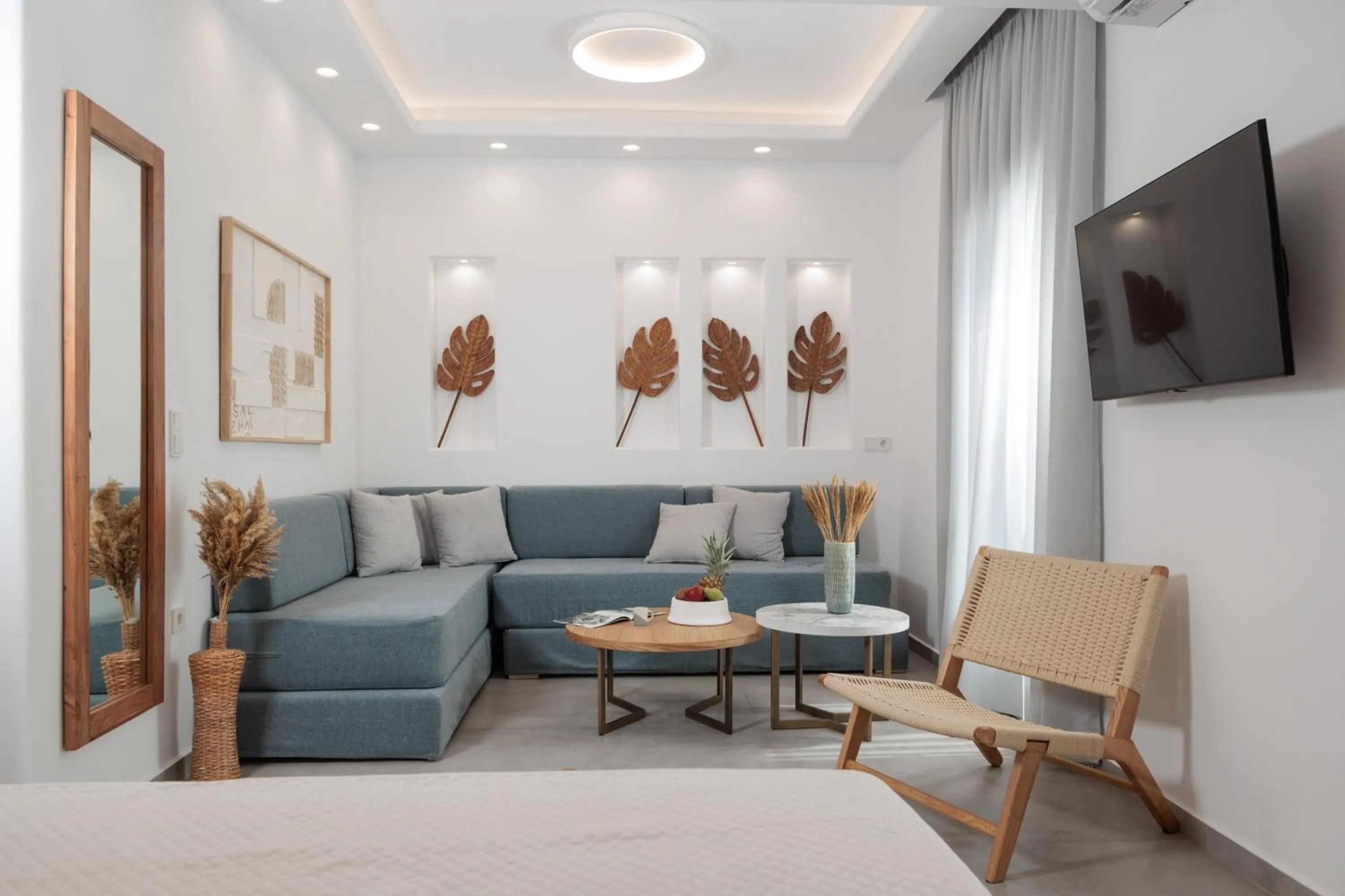 Living room in Agia Anna Living