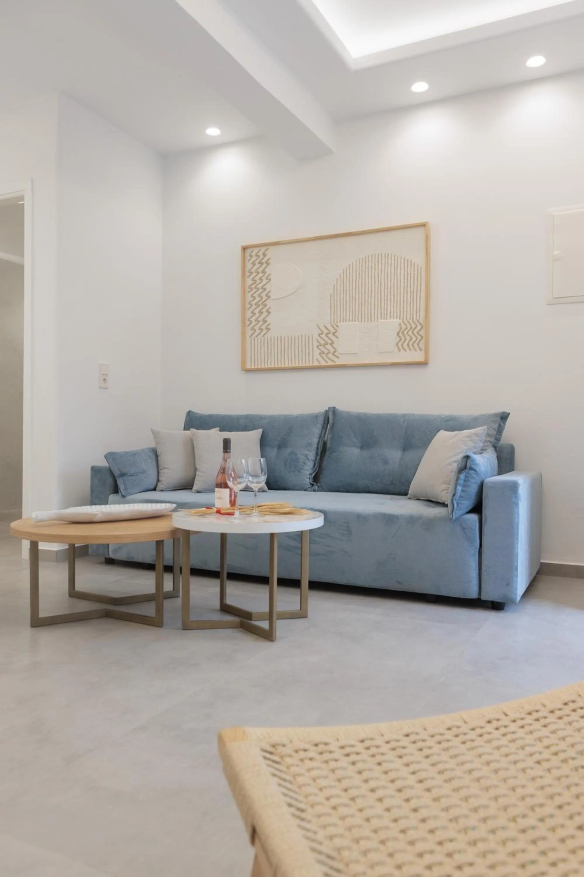 Living room in Agia Anna Living