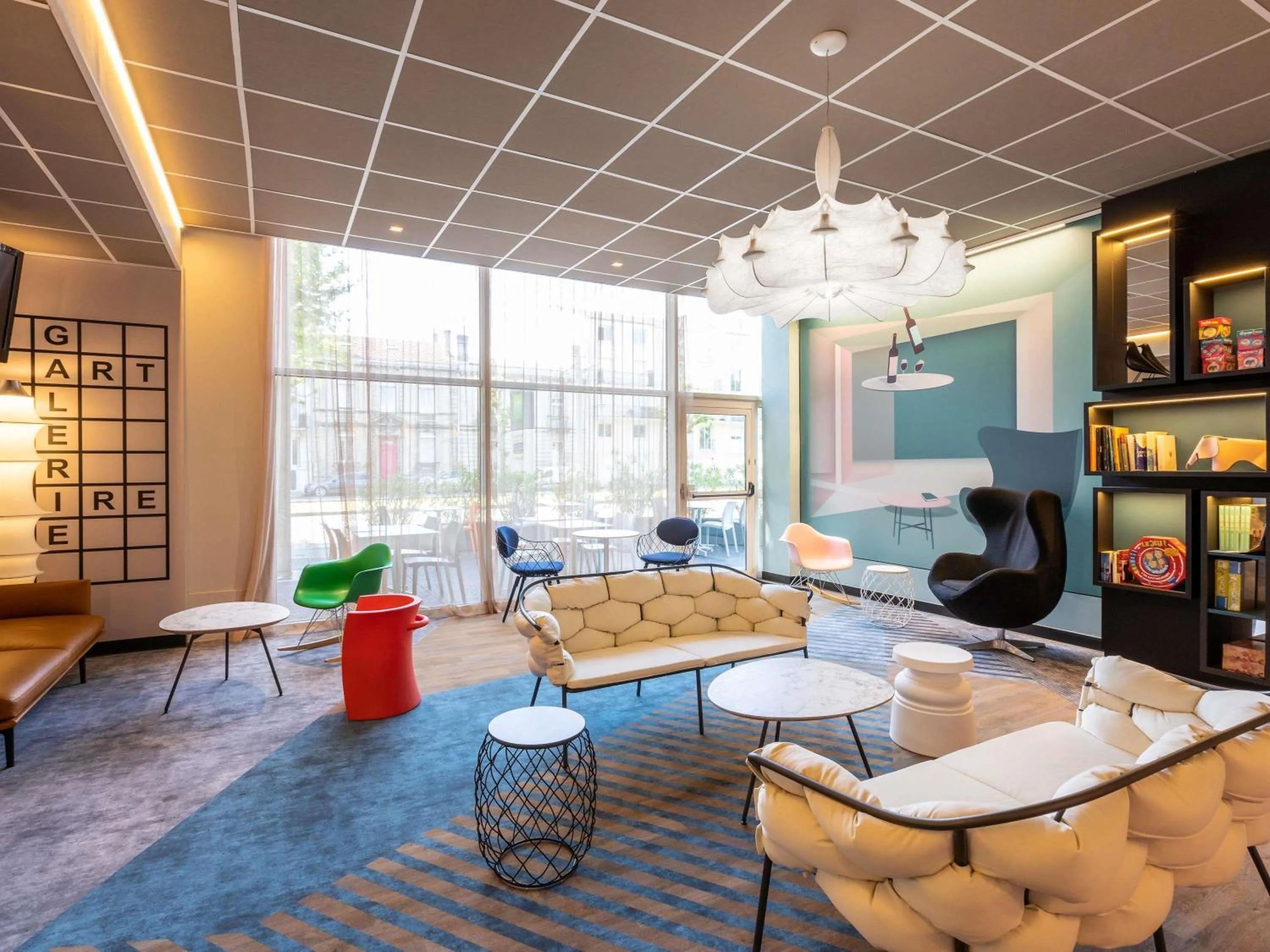 Lounge or bar in ibis Styles Bordeaux Centre Mériadeck