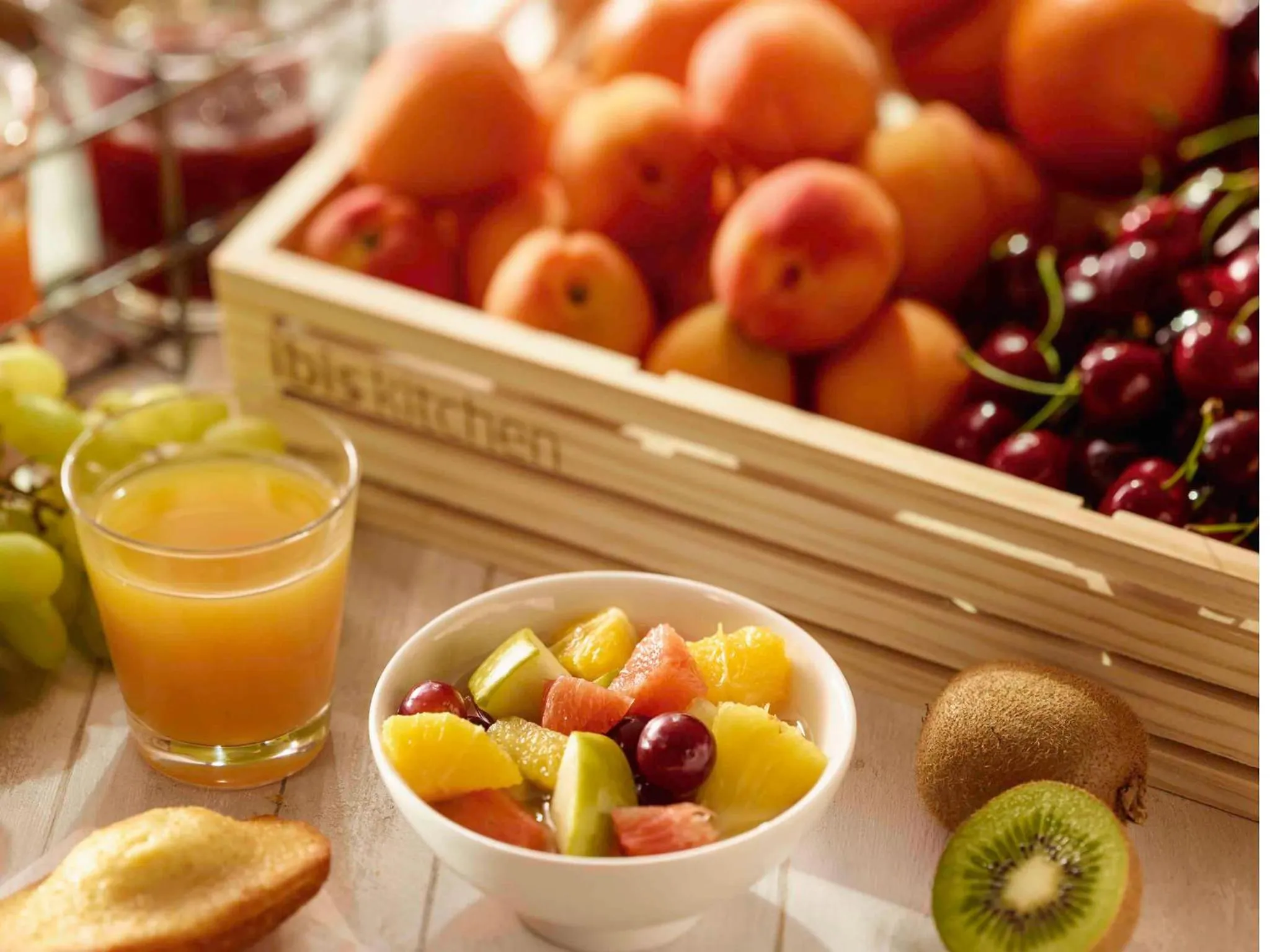 Buffet breakfast in ibis Styles Bordeaux Centre Mériadeck