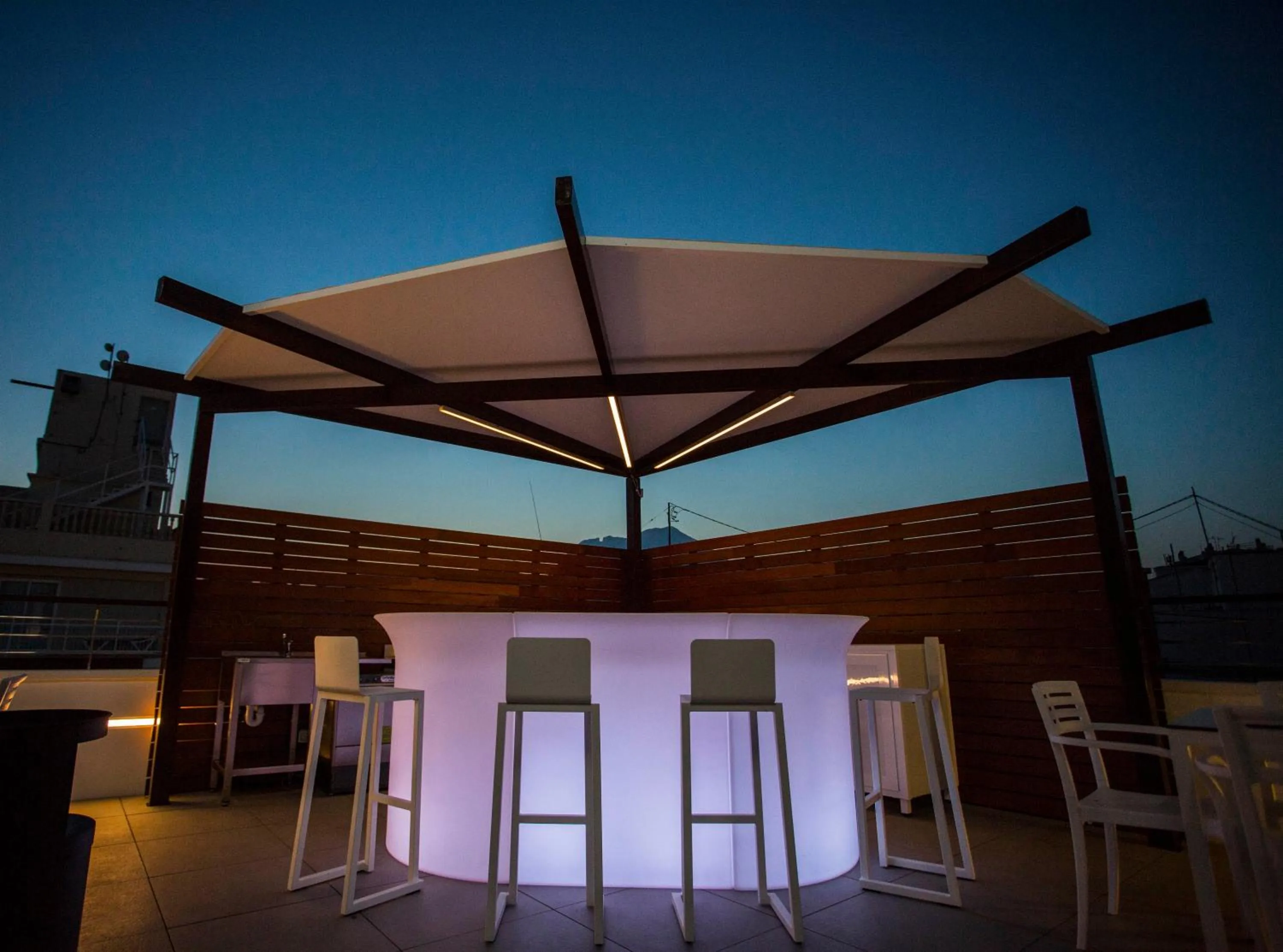 Solarium in Hotel Voramar