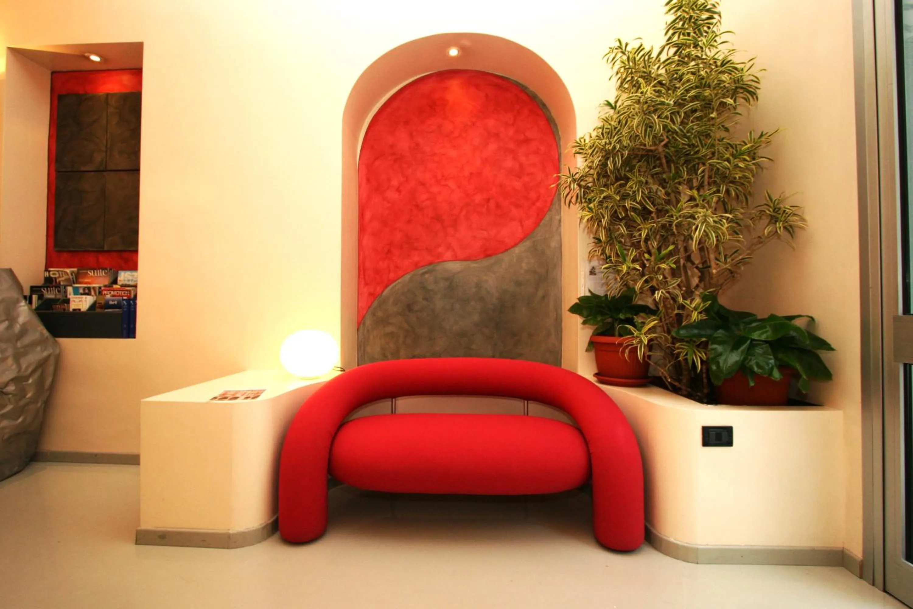 Lobby or reception in Residence Sacchi Aparthotel