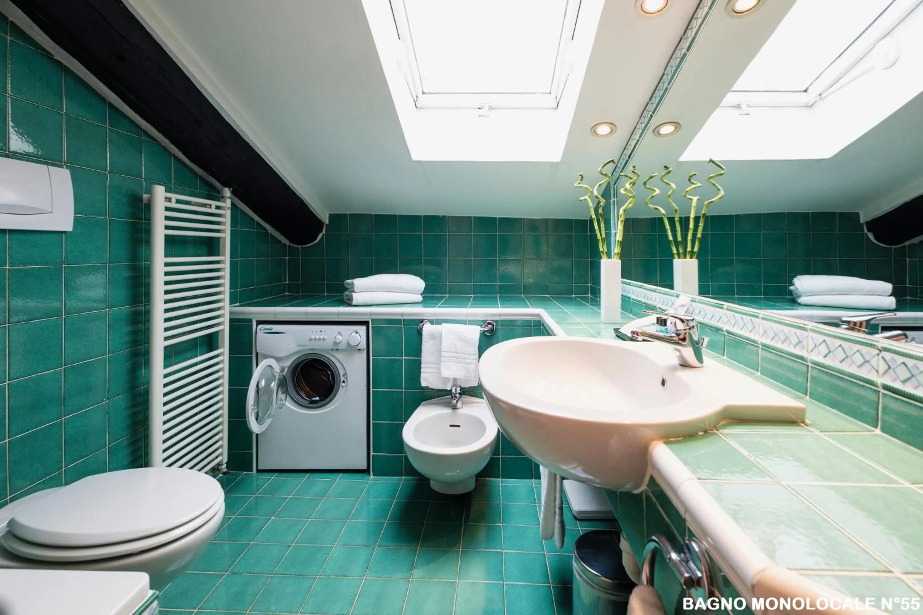 Toilet in Residence Sacchi Aparthotel