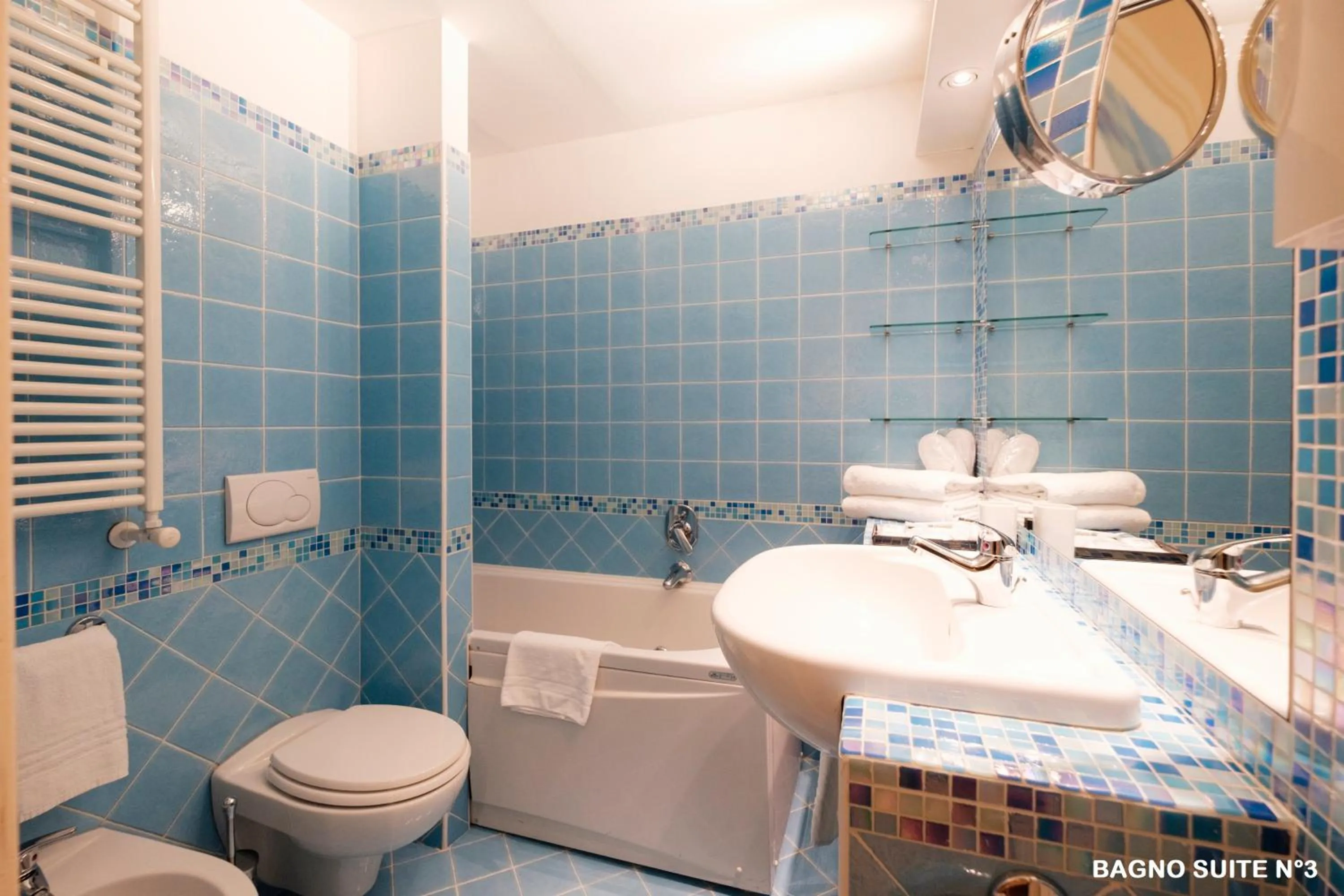 Toilet in Residence Sacchi Aparthotel