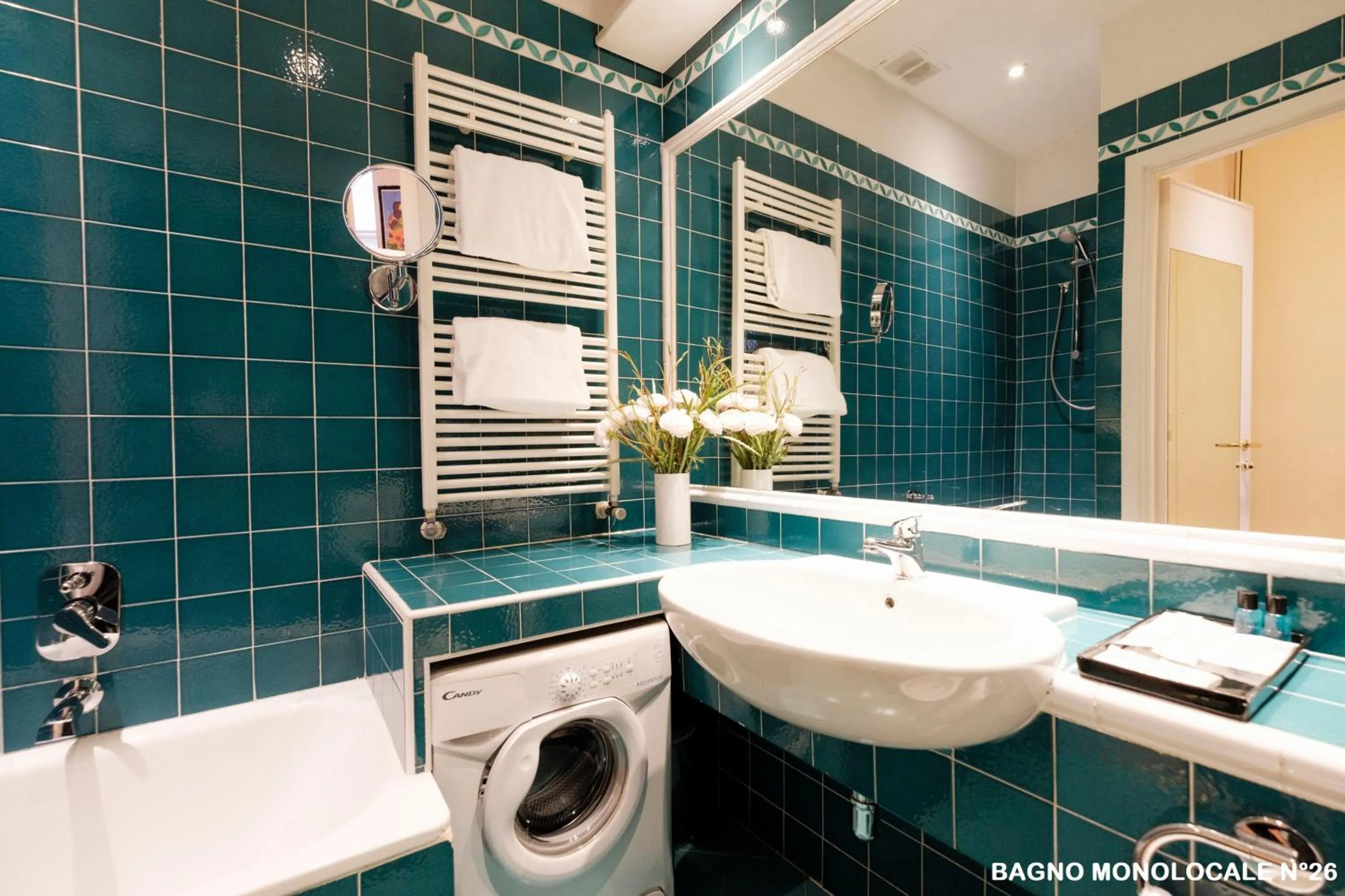 Bathroom in Residence Sacchi Aparthotel