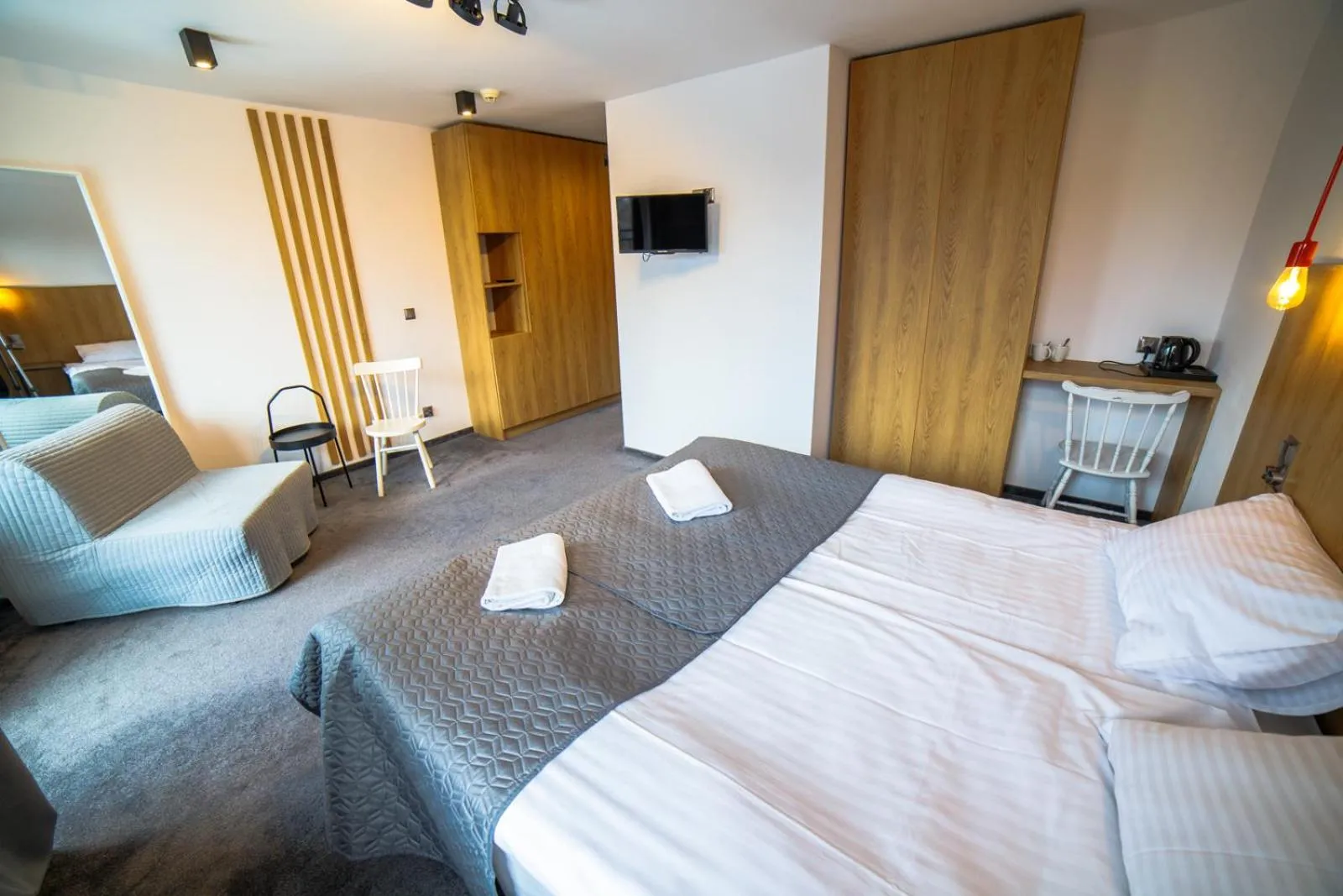 City view, Bed in Krokus