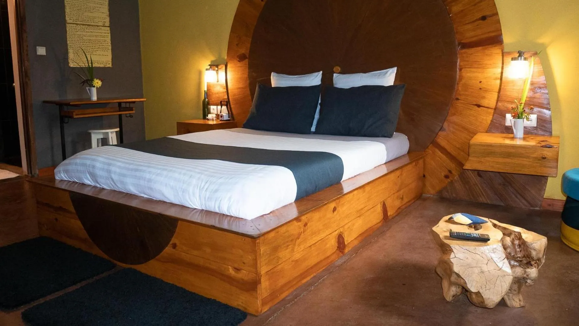 Bed in SOUIMANGA-HOTEL