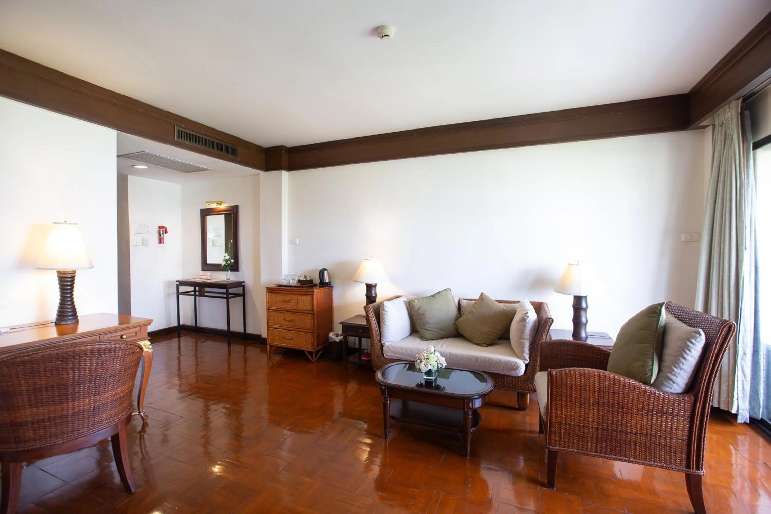 Bed in Eurasia Chiang Mai Hotel