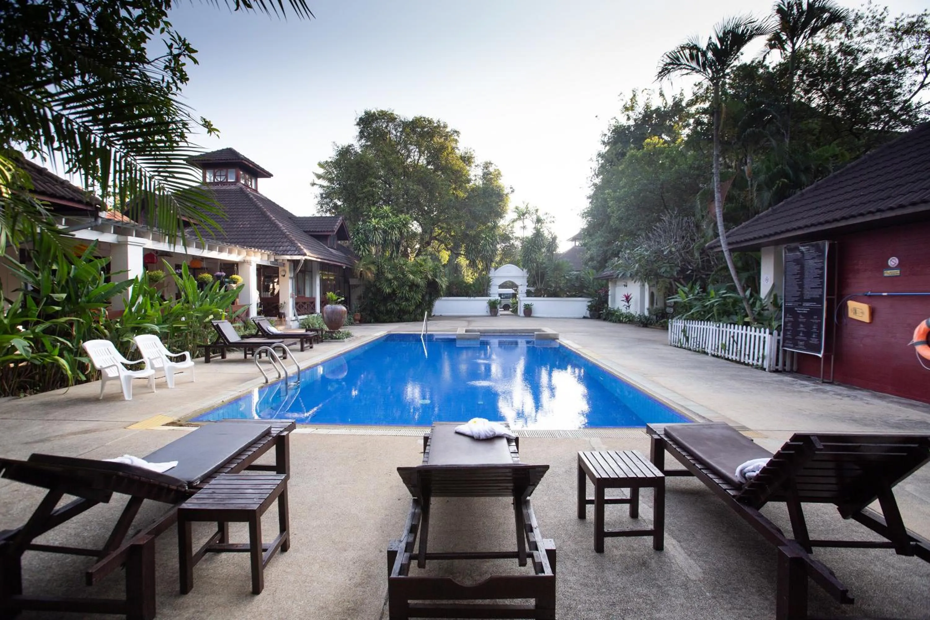 Pool view in Eurasia Chiang Mai Hotel