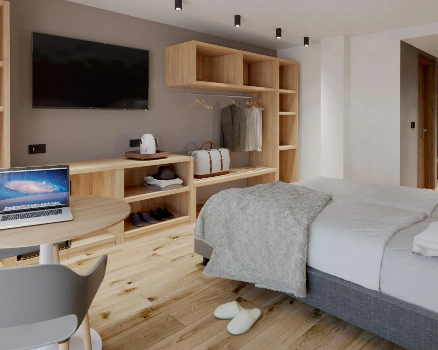 Bed in Hotel Astoria