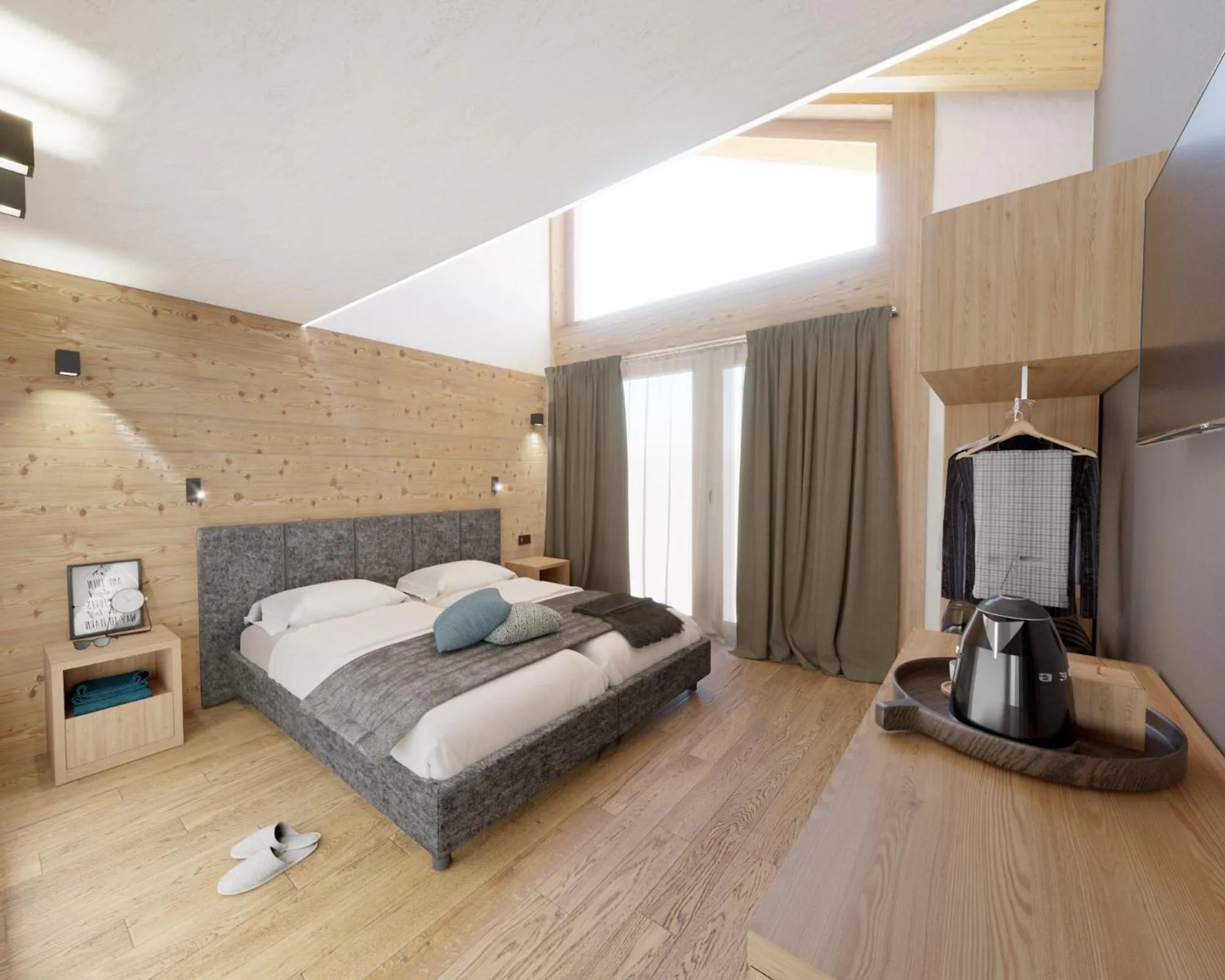 Bedroom, Bed in Hotel Astoria