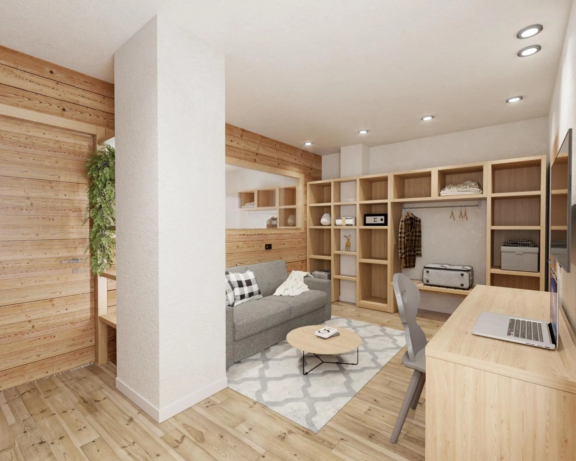 Living room in Hotel Astoria