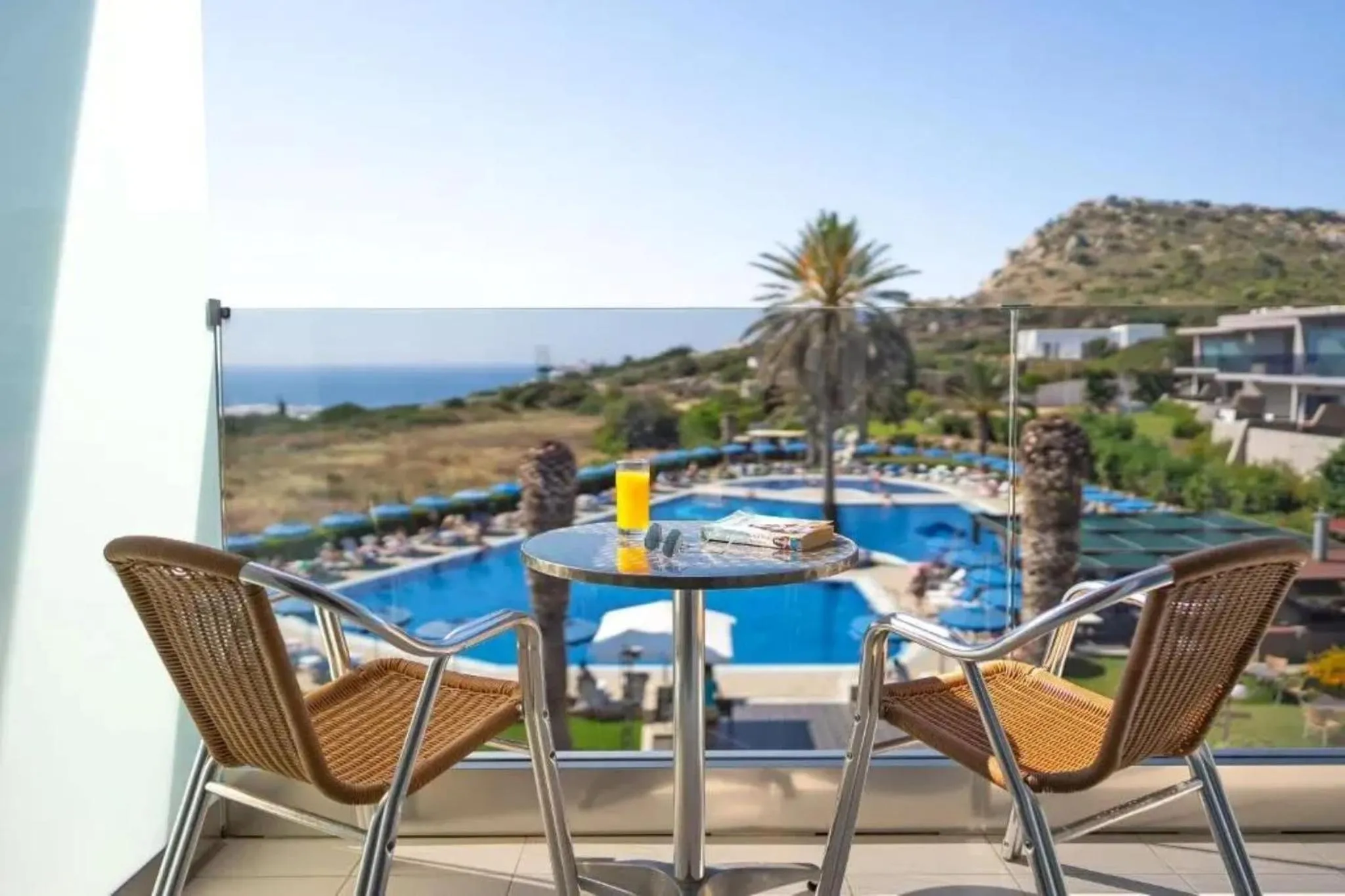 Balcony/Terrace in Cathrin Hotel