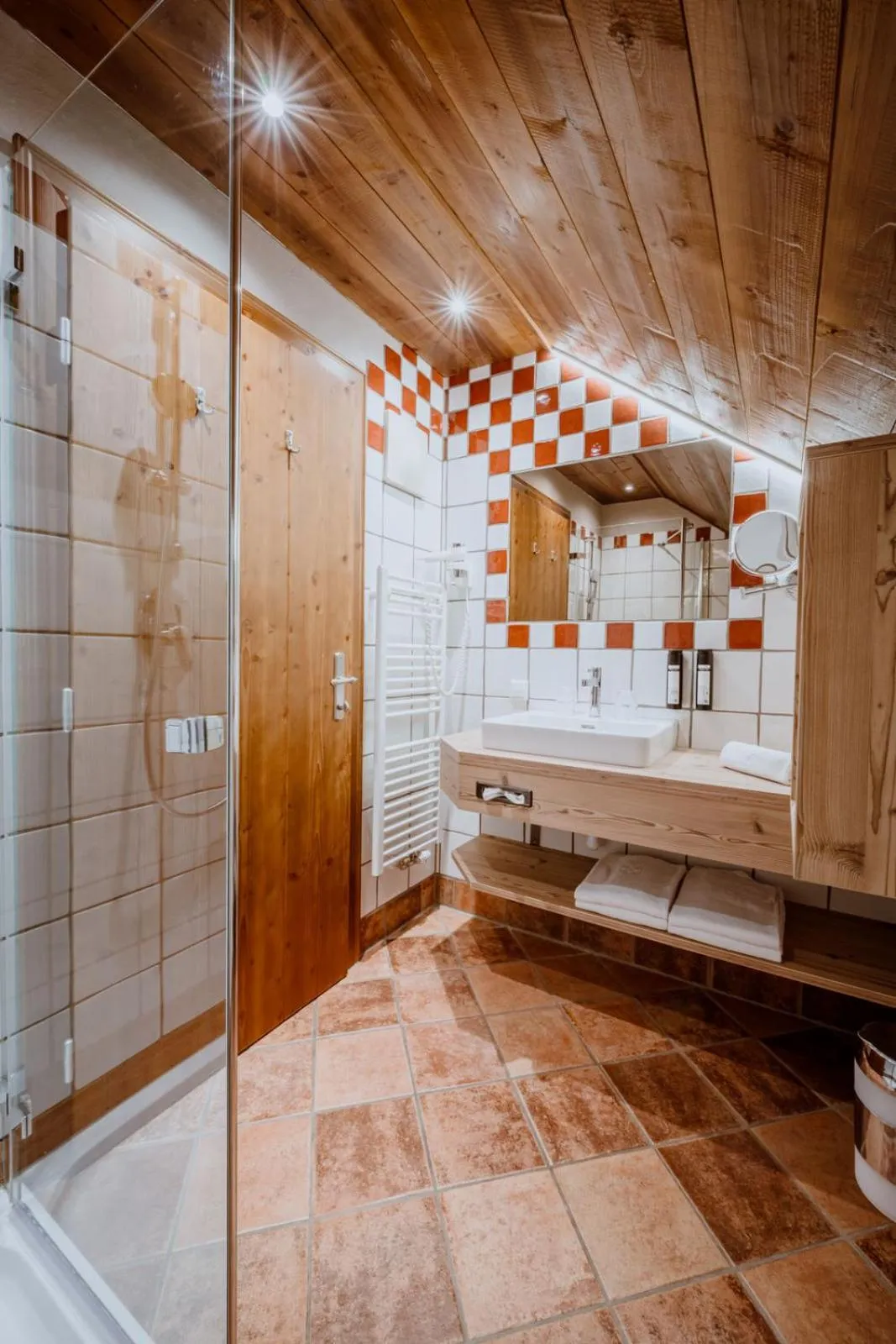 Shower in Almwelt Austria