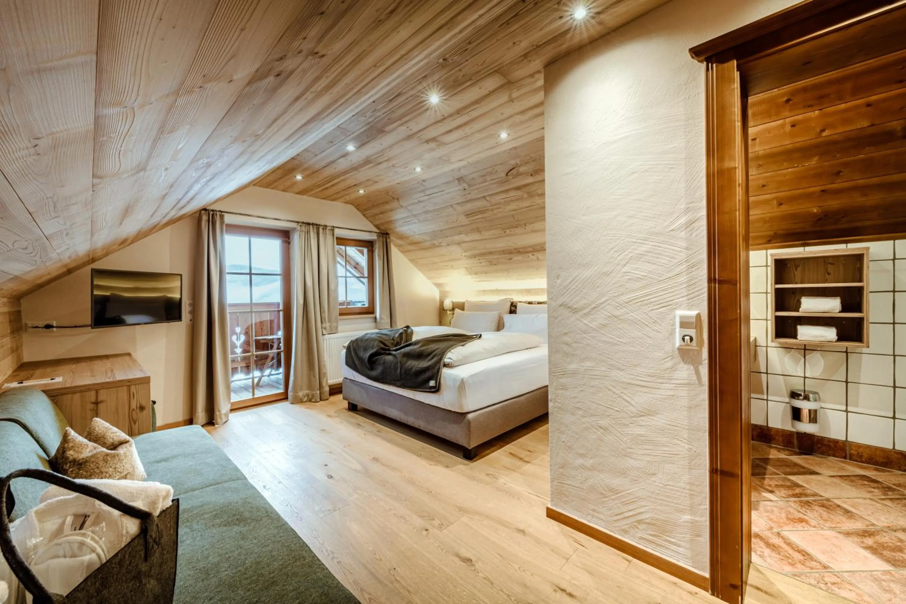 Photo of the whole room, Bed in Almwelt Austria