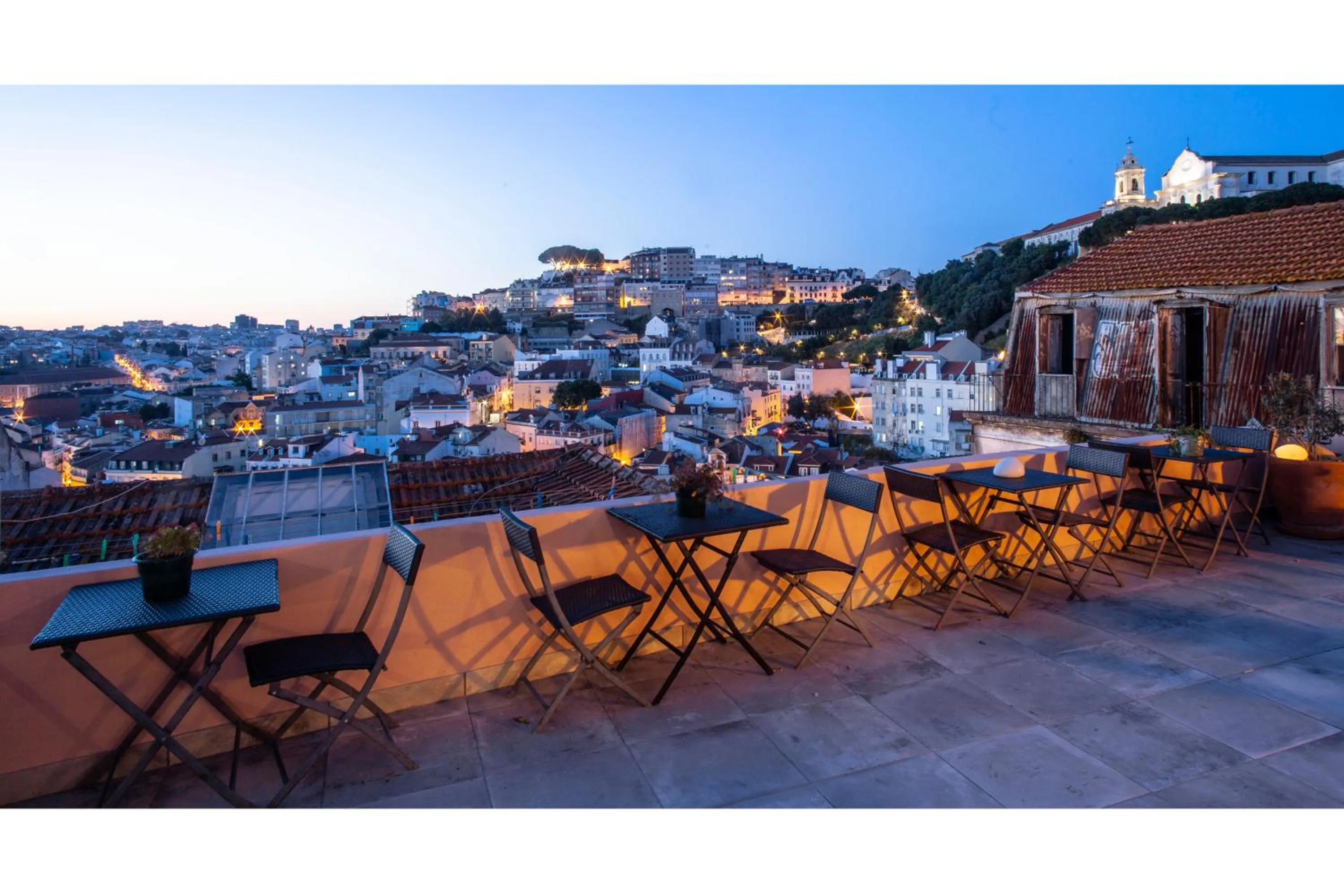 City view in This Is Lisbon Hostel