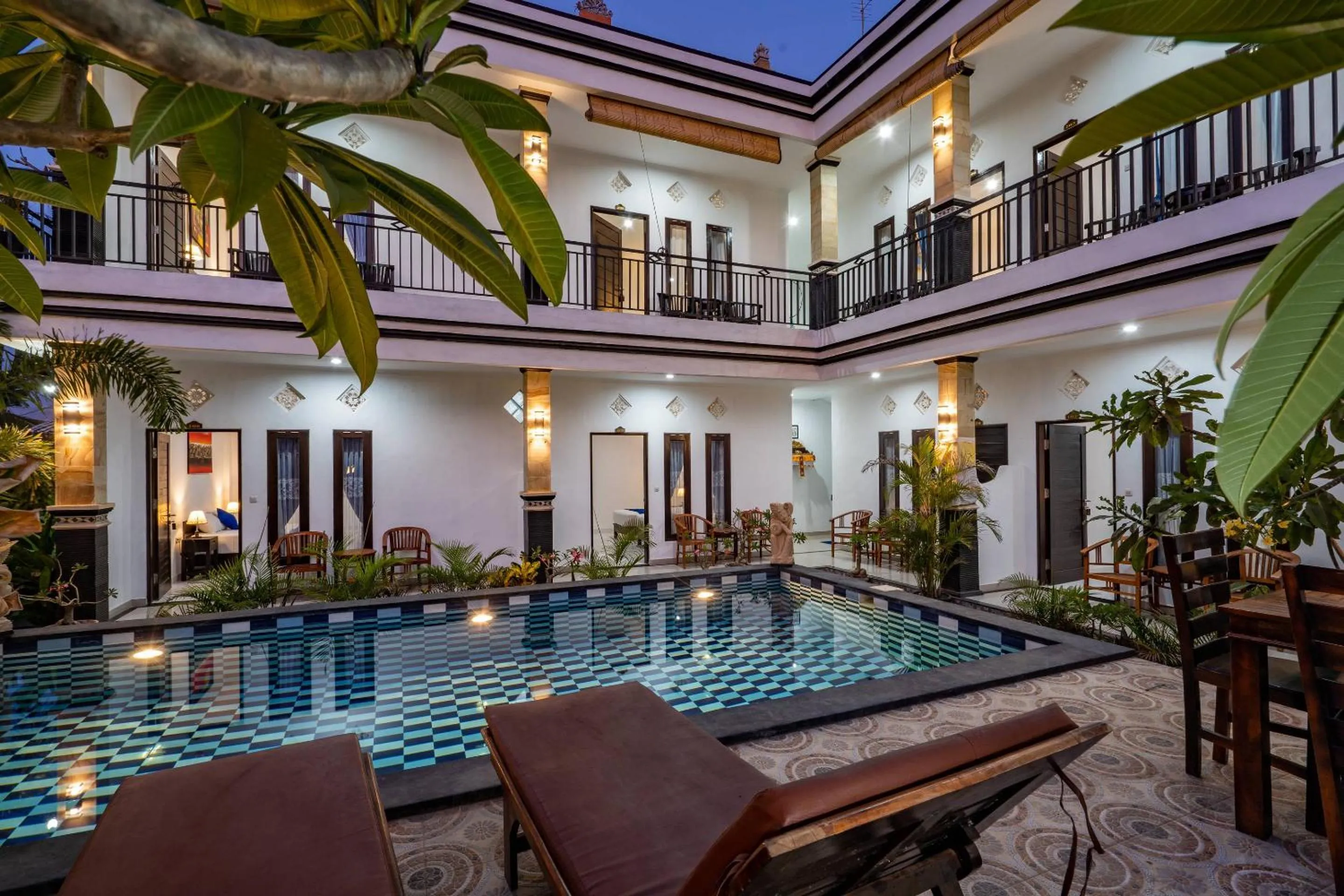 Swimming pool in Nusa Sentana Lembongan Bali