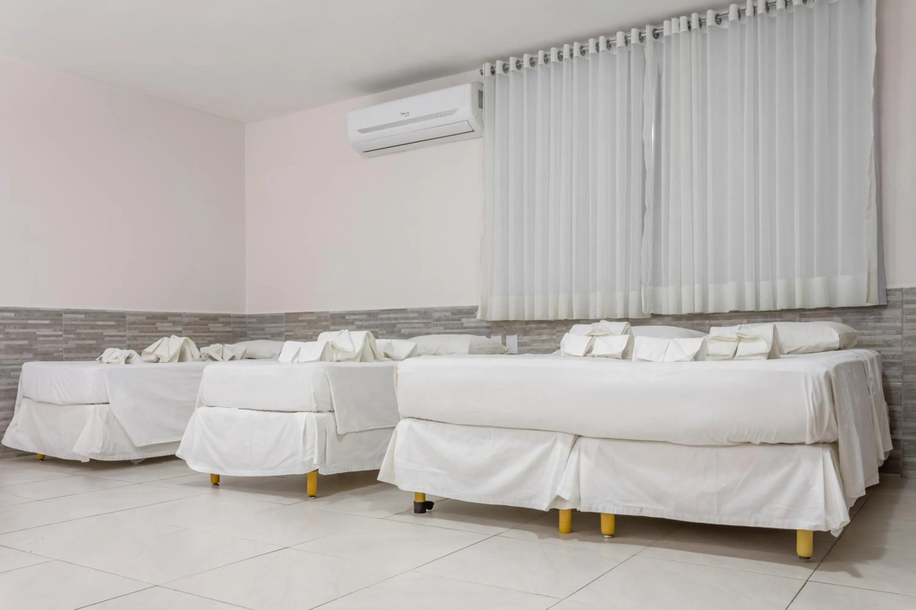 Bed in Hotel Pousada Atlântica