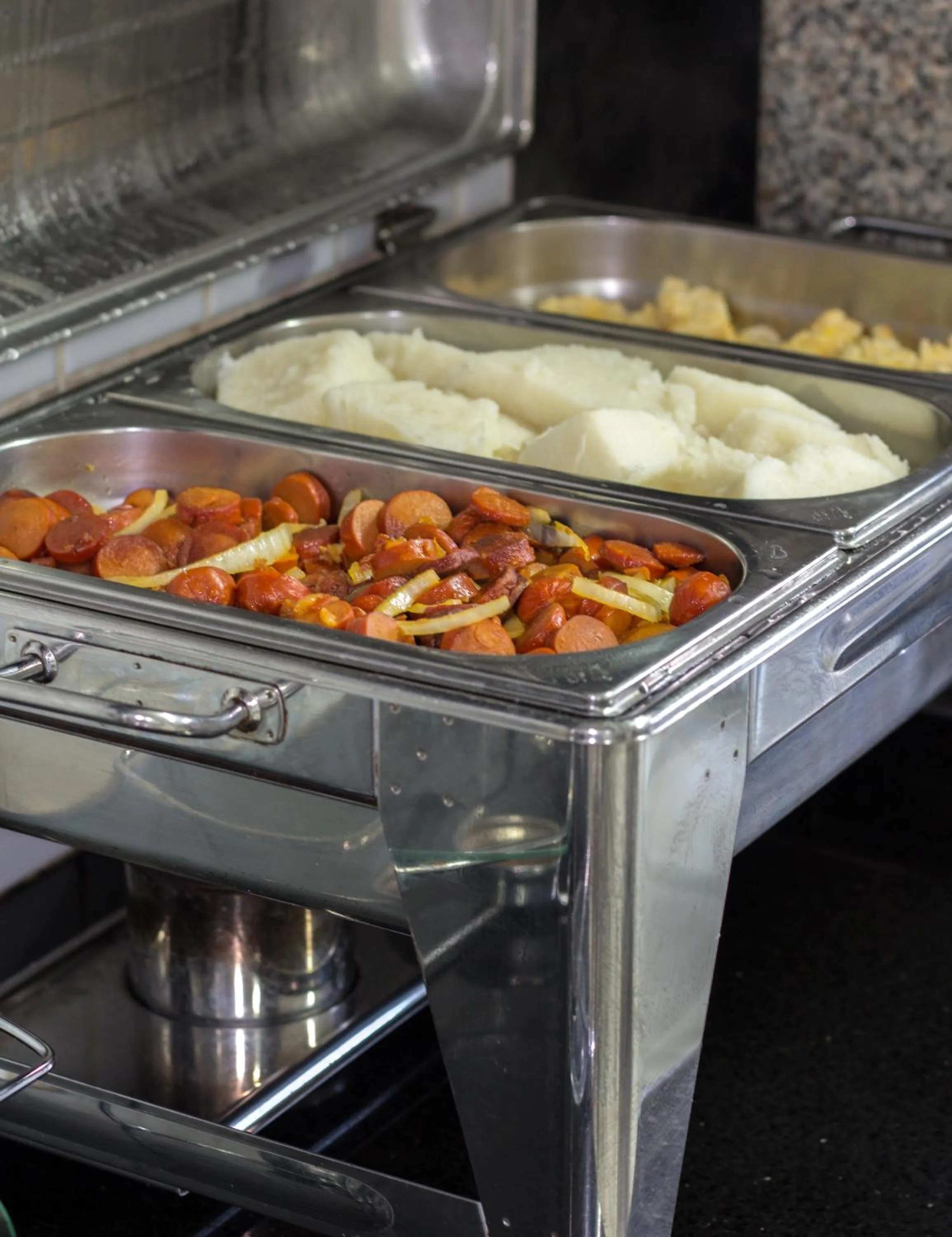 Buffet breakfast in Hotel Pousada Atlântica