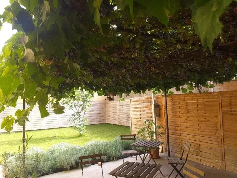 Garden in Deák Panzió