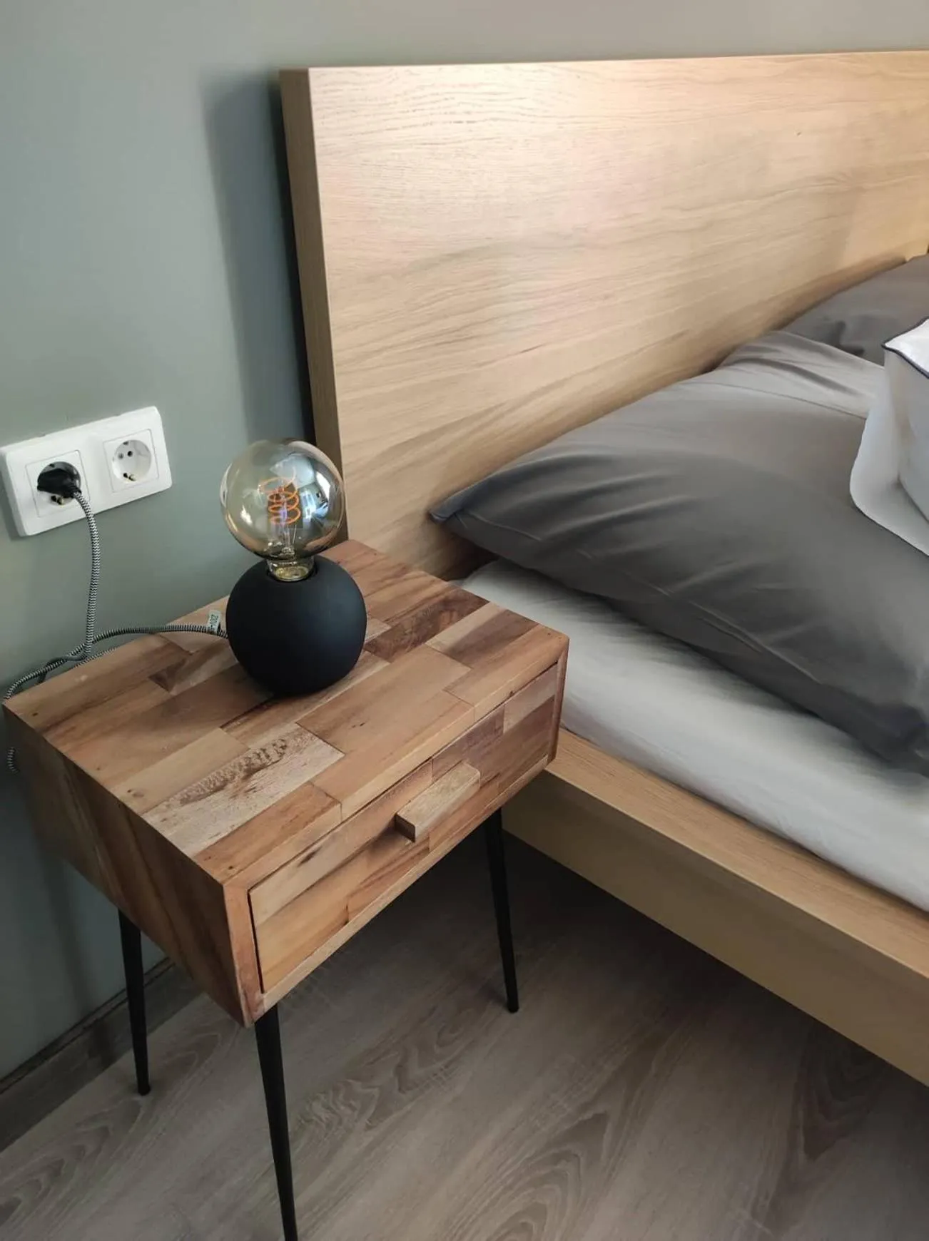 Bed in Deák Panzió