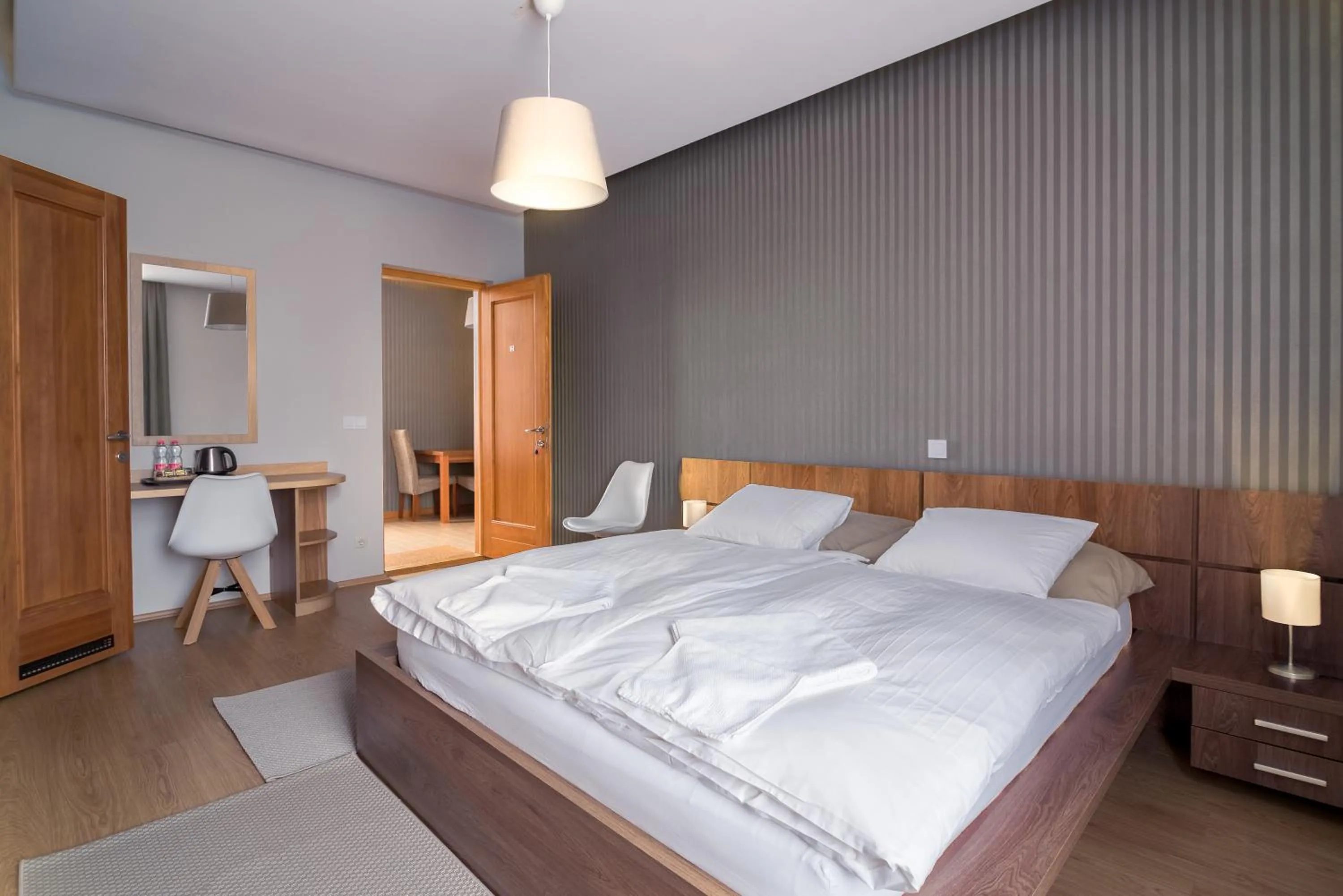 Bed in Deák Panzió