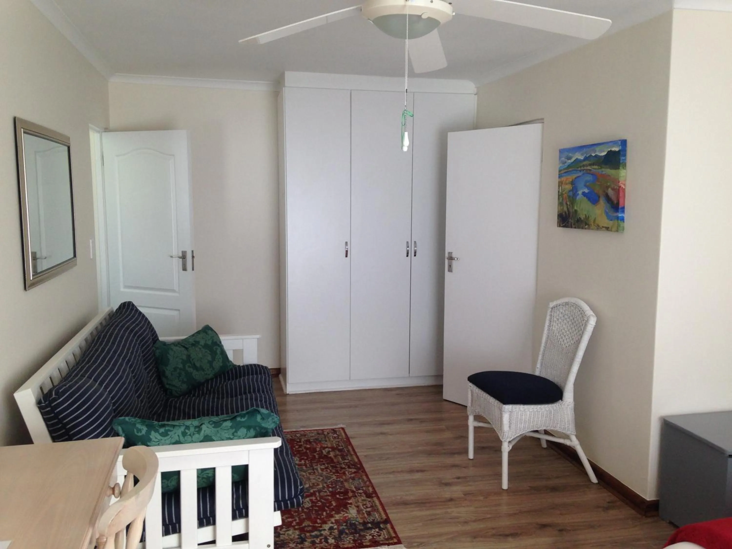 Seating area in Blue Fern of Knysna