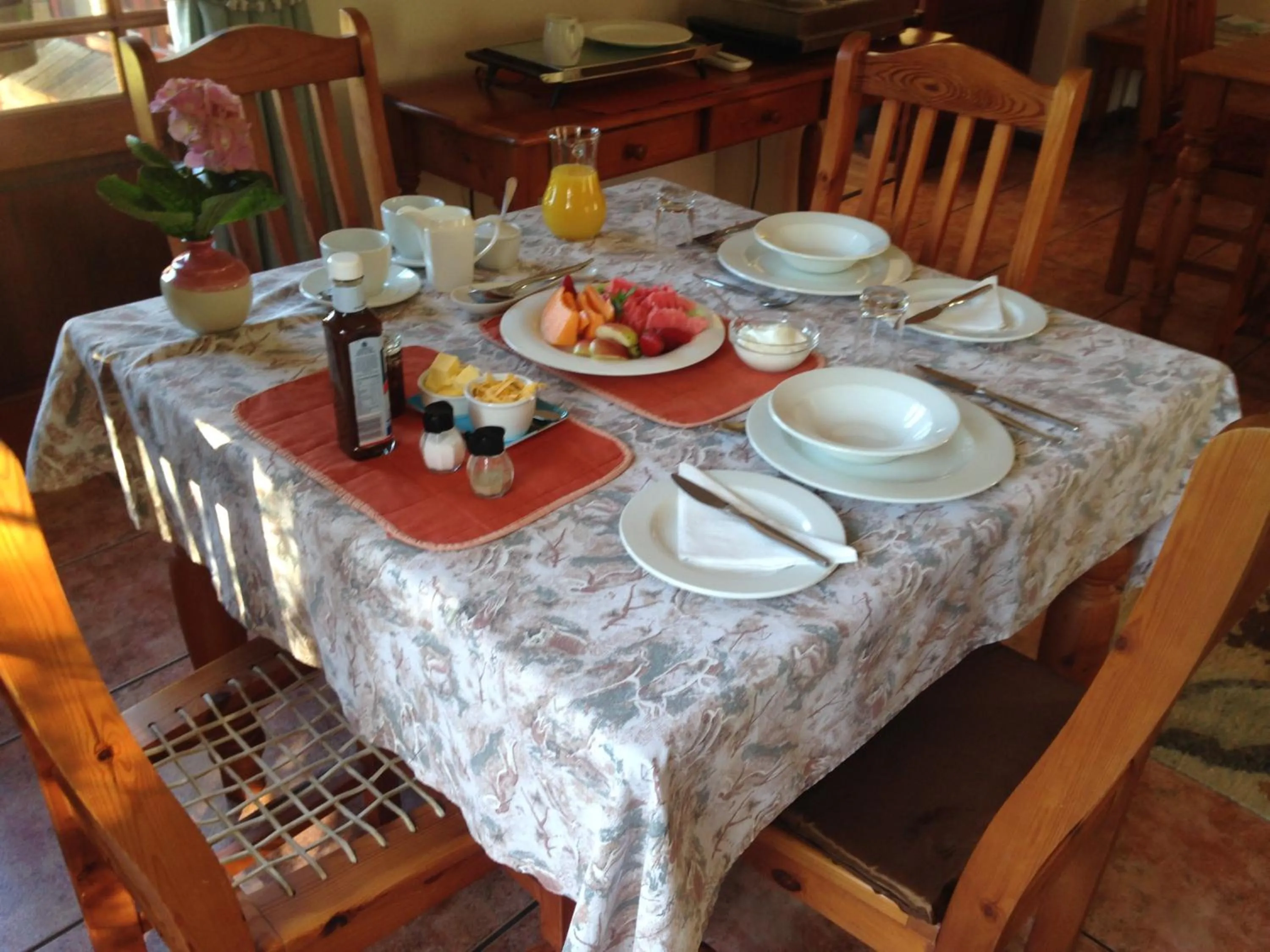 Breakfast in Blue Fern of Knysna