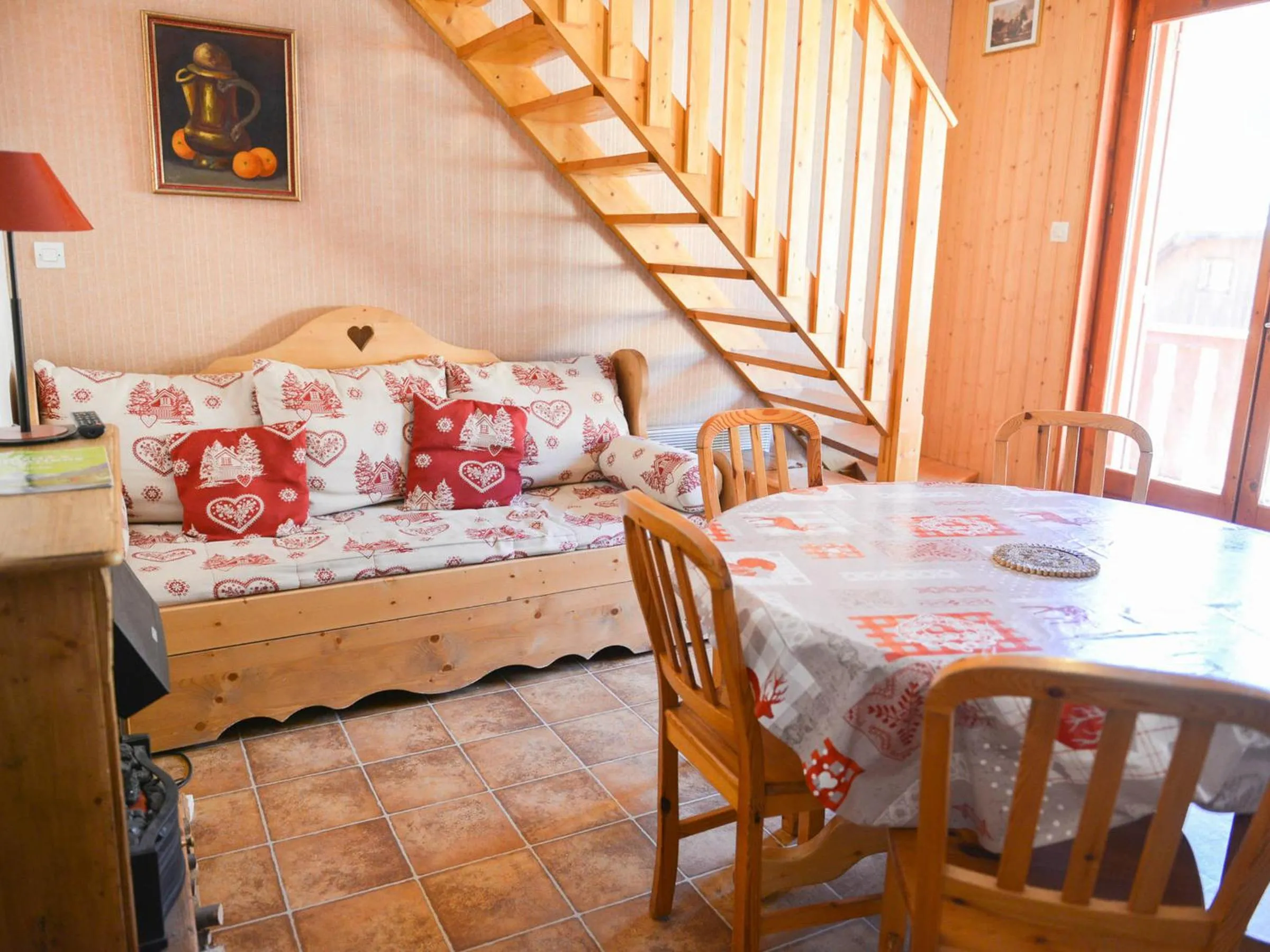 Appartement 2 pièces cabine + mezzanine 6 personnes à Valloire, balcon Ouest - FR-1-263-185