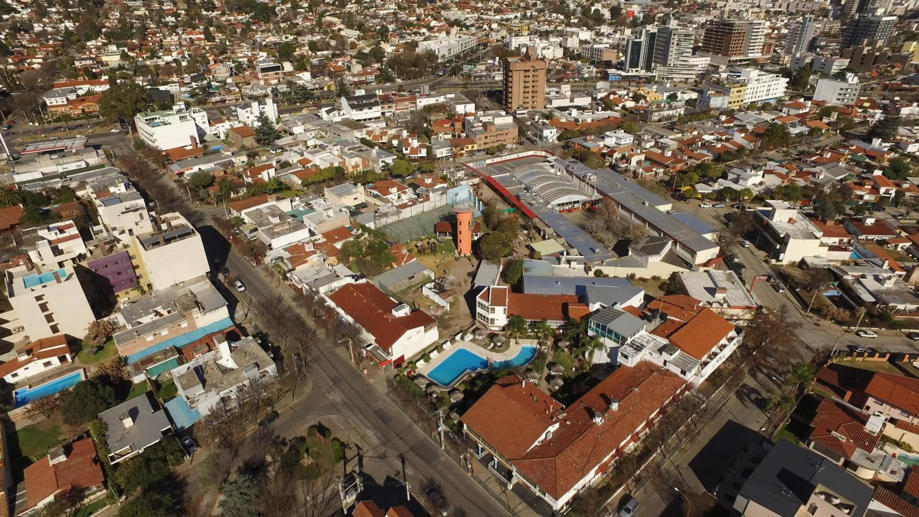 Bird's eye view in Hotel El Cid