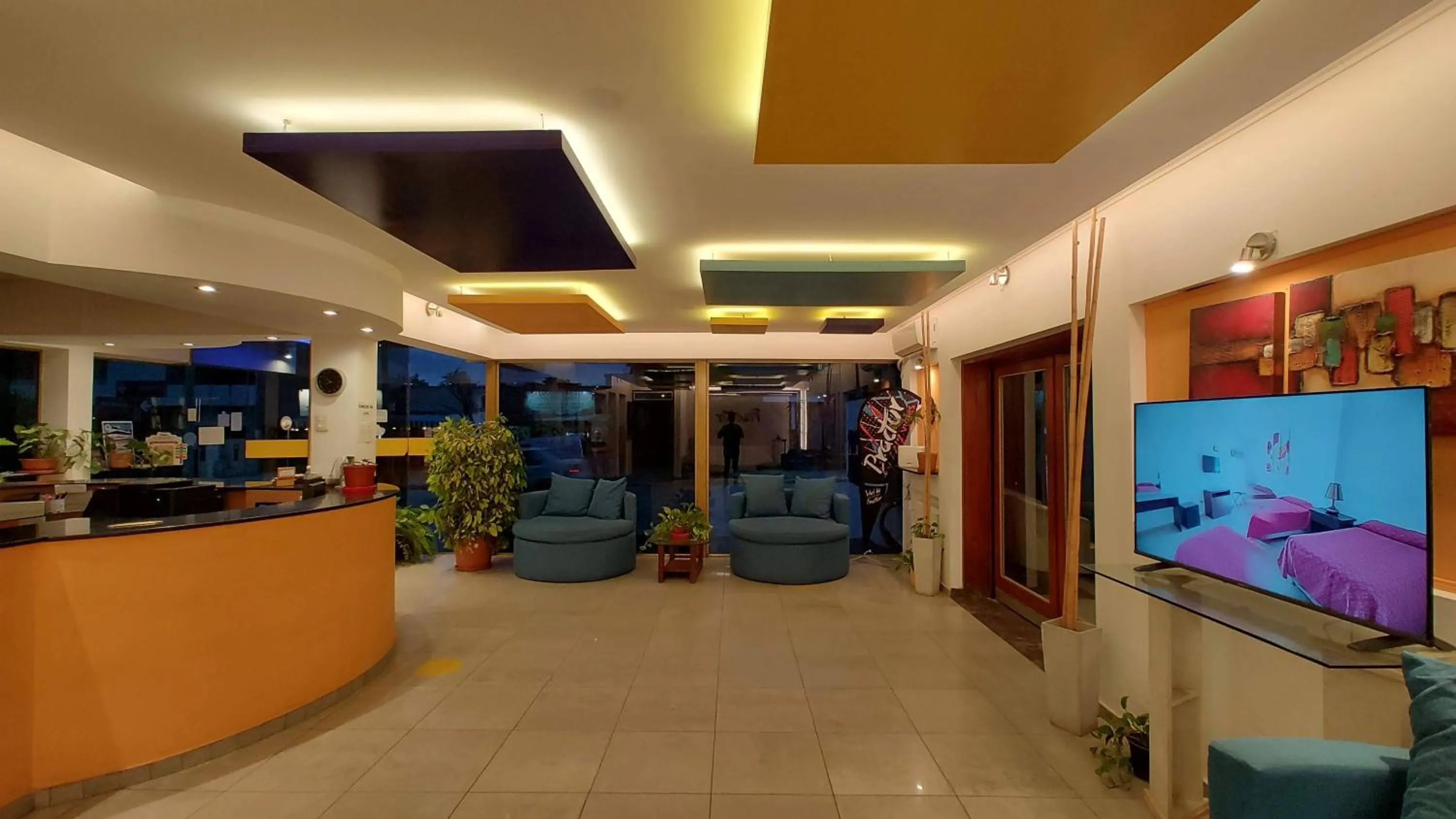 Lobby or reception in Hotel El Cid