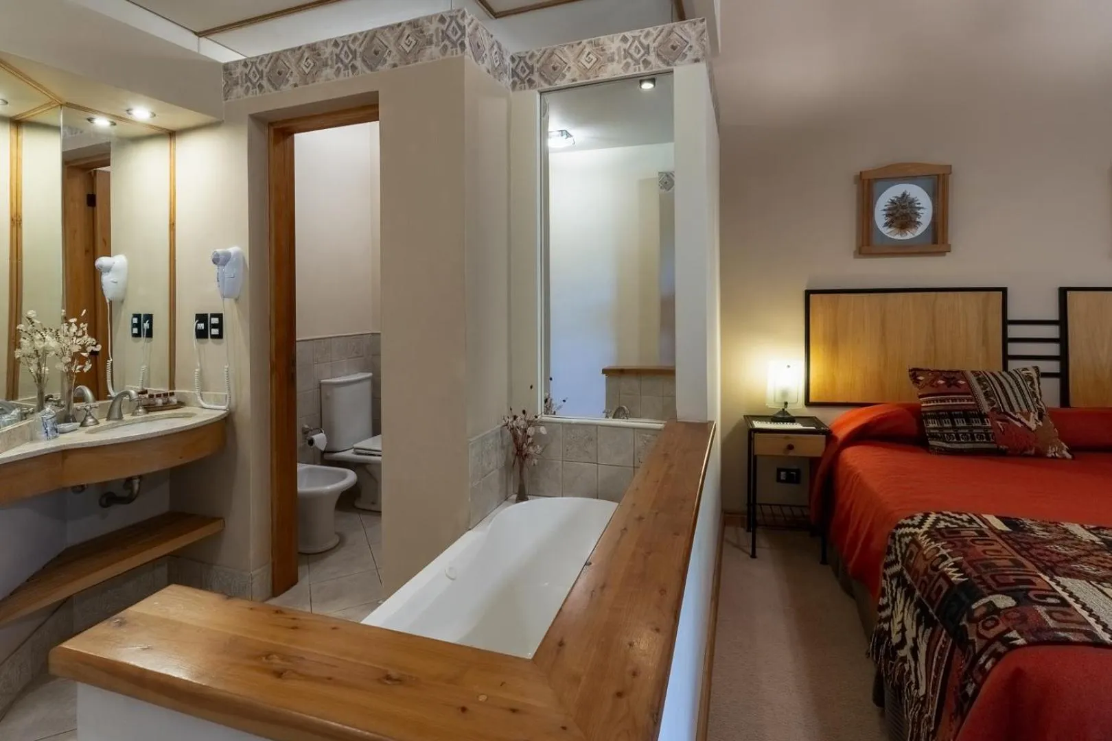 Bathroom, Bed in Antuquelen