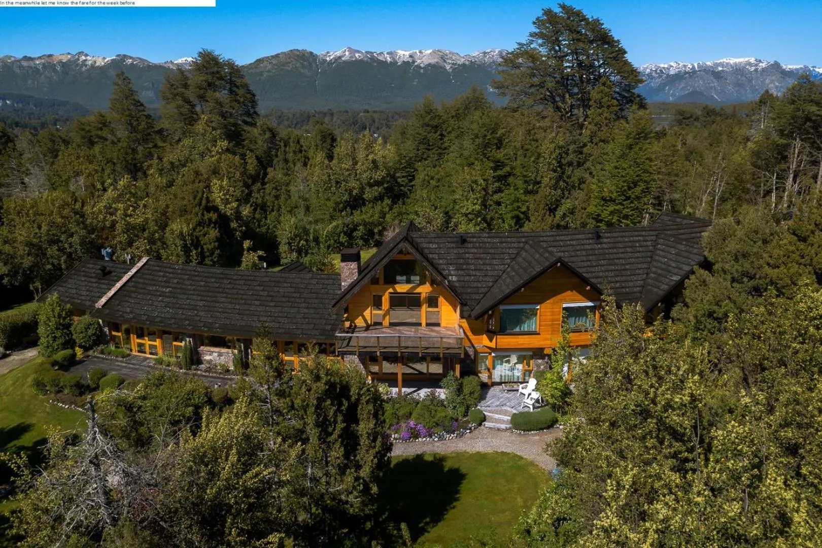 Bird's eye view in Antuquelen